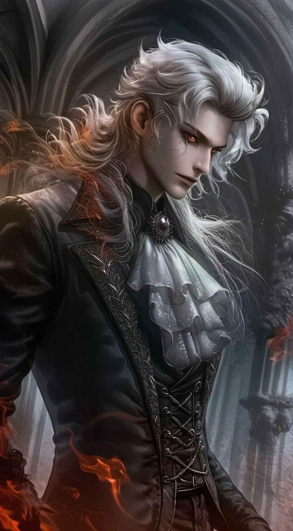 ai character: Adrain background