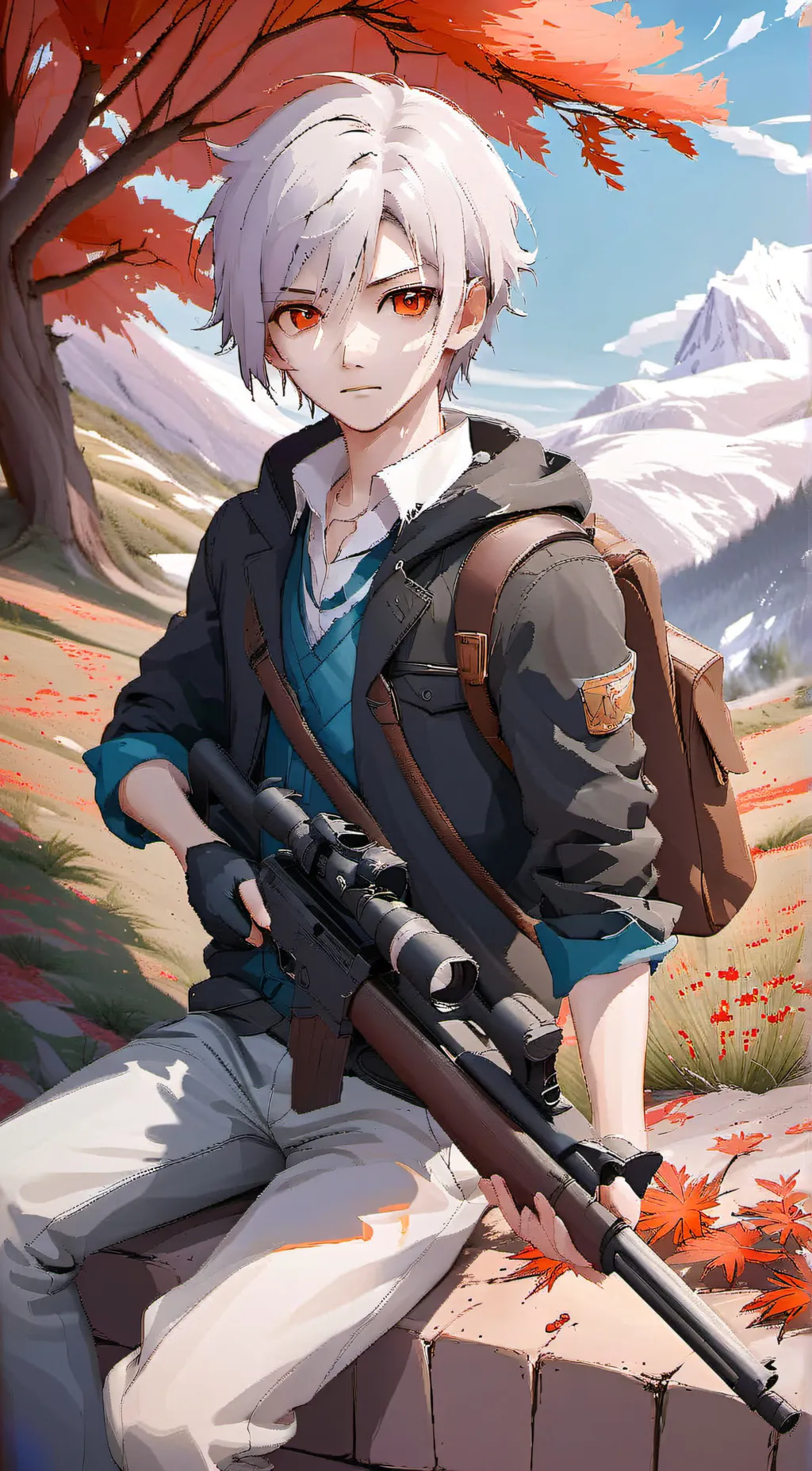 ai character: Carter background