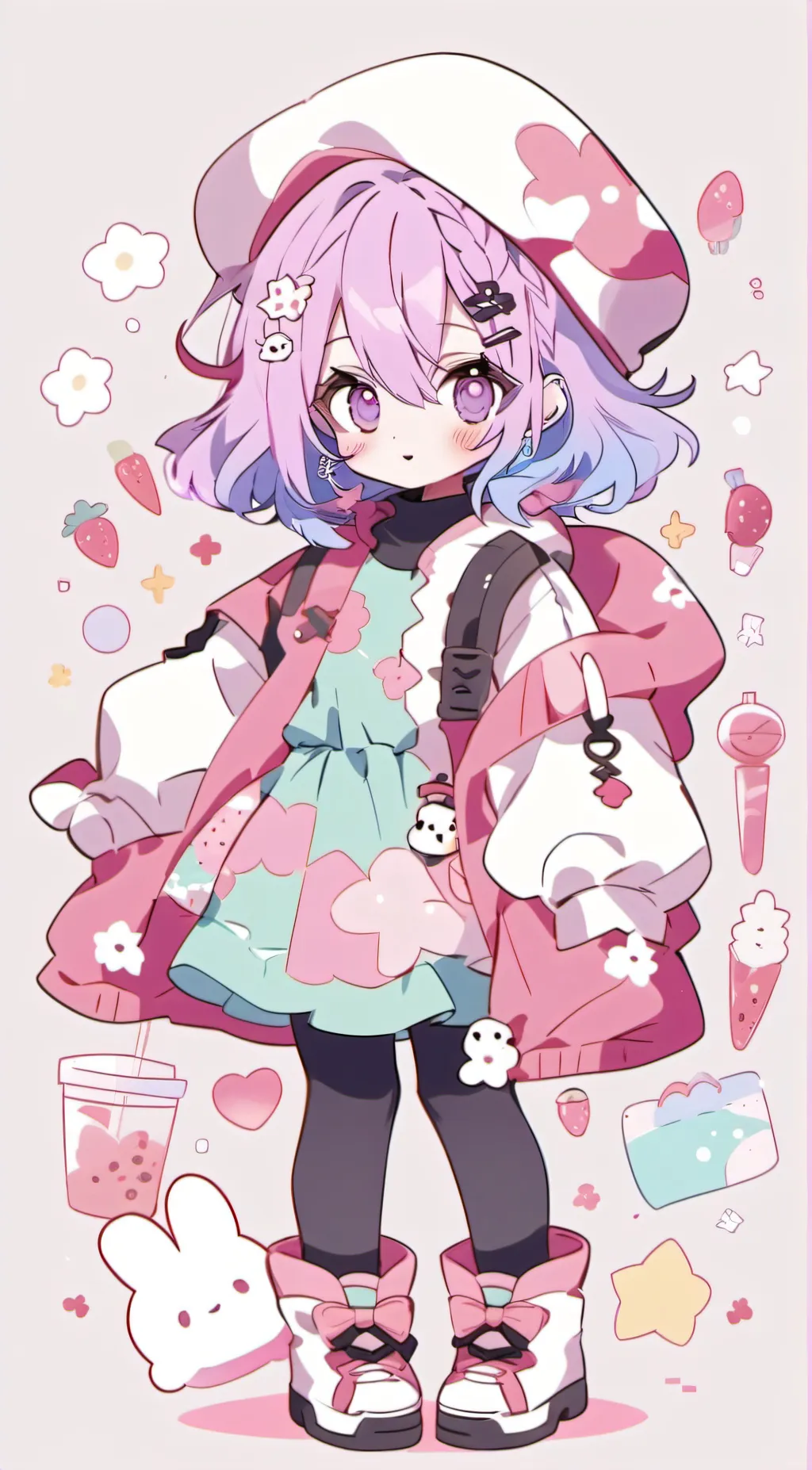 ai character: Sky background