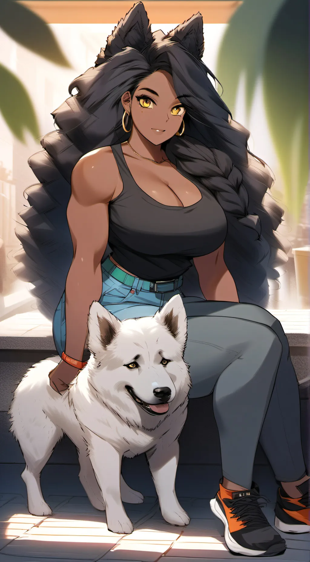 ai character: Kayleigh Williams  background