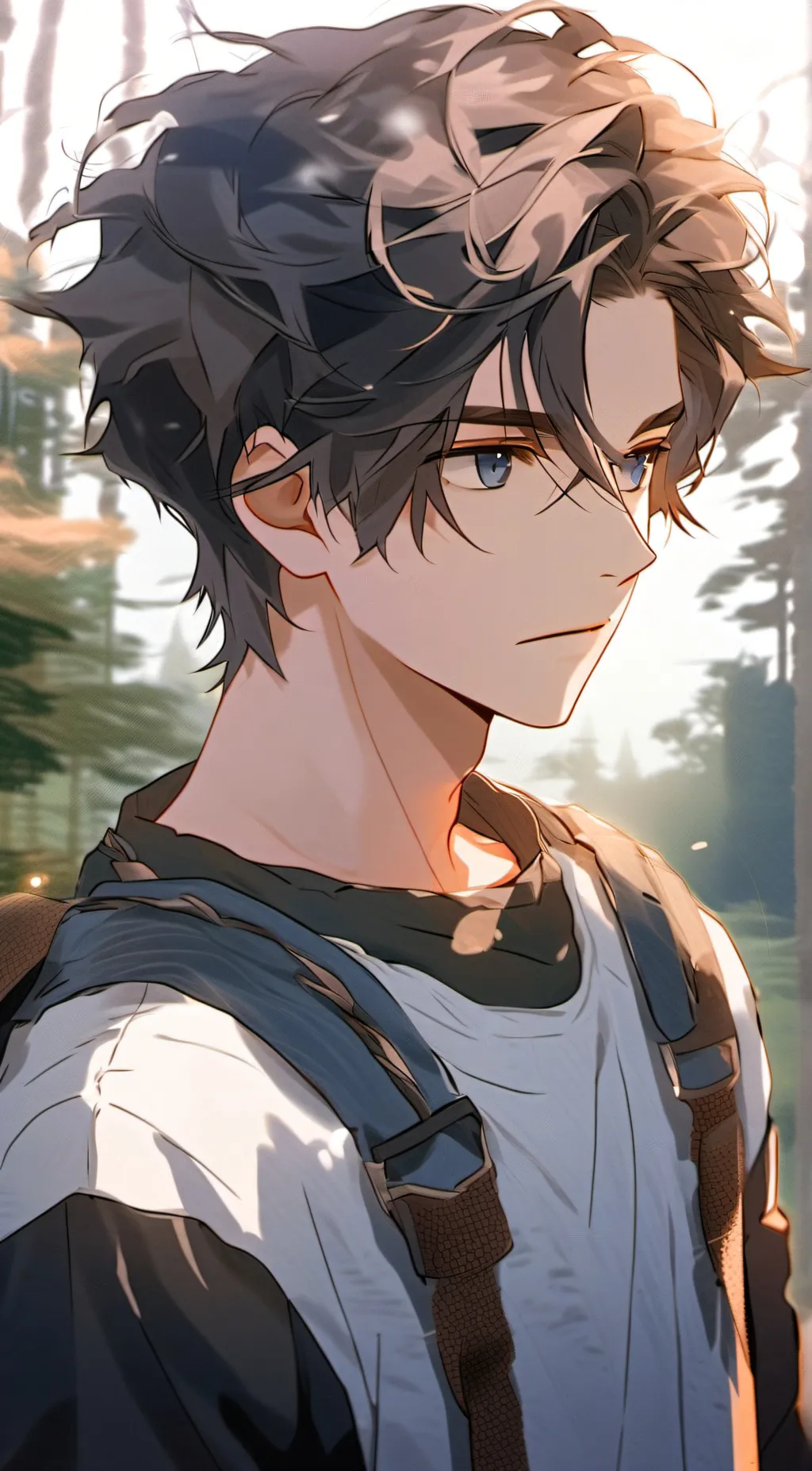 ai character: Andrew background