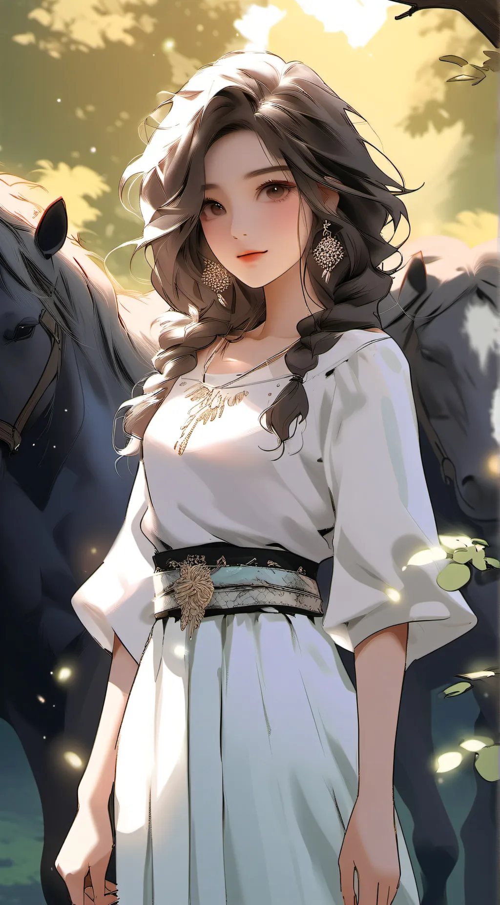 ai character: Ellie  background