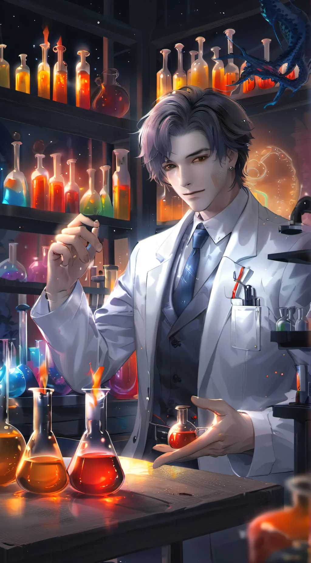 ai character: dain background