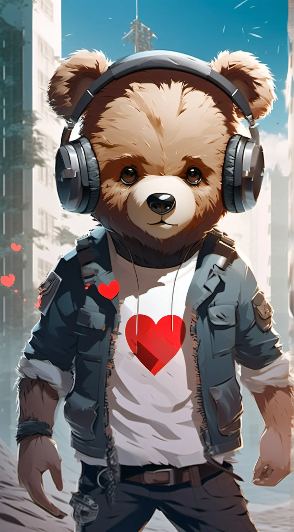 ai character: beans (my oc) background