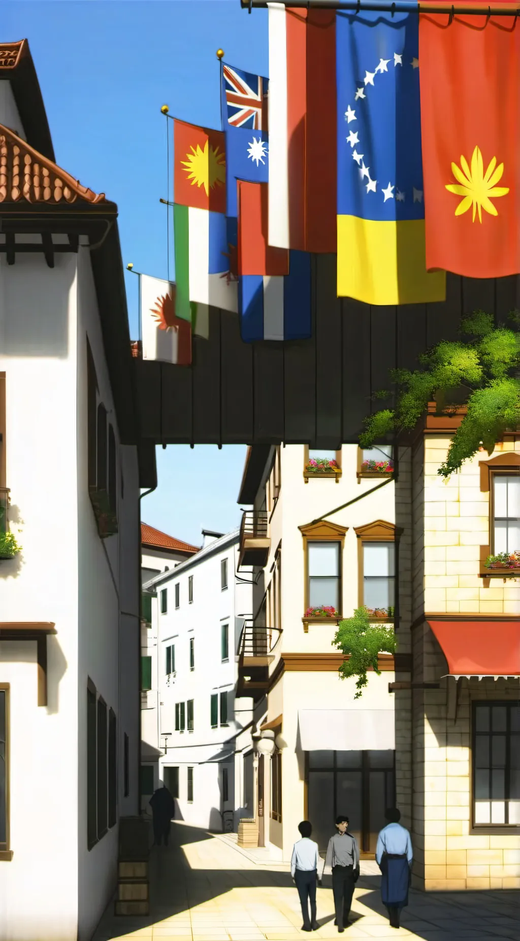 ai character: Country humans background