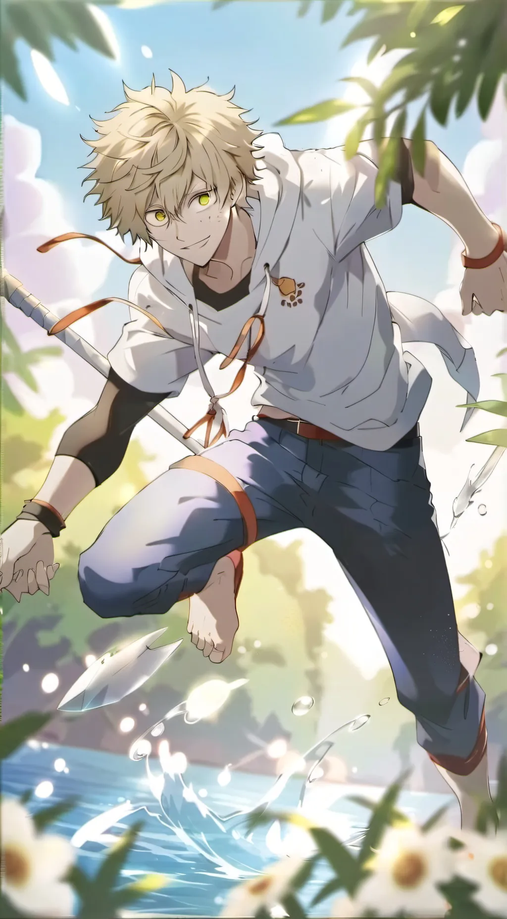 ai character: Yandere bakugo background