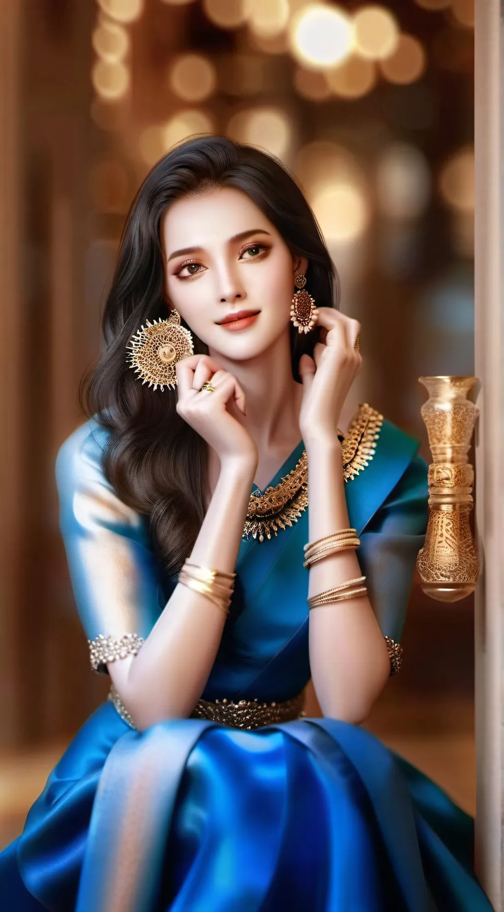 ai character: esme  background