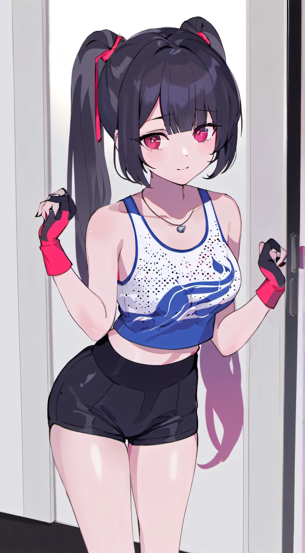 ai character: Destiny smoke background