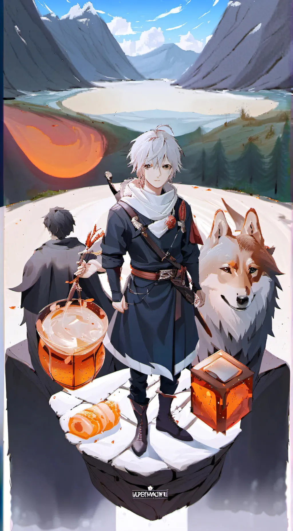 ai character: lionel  background