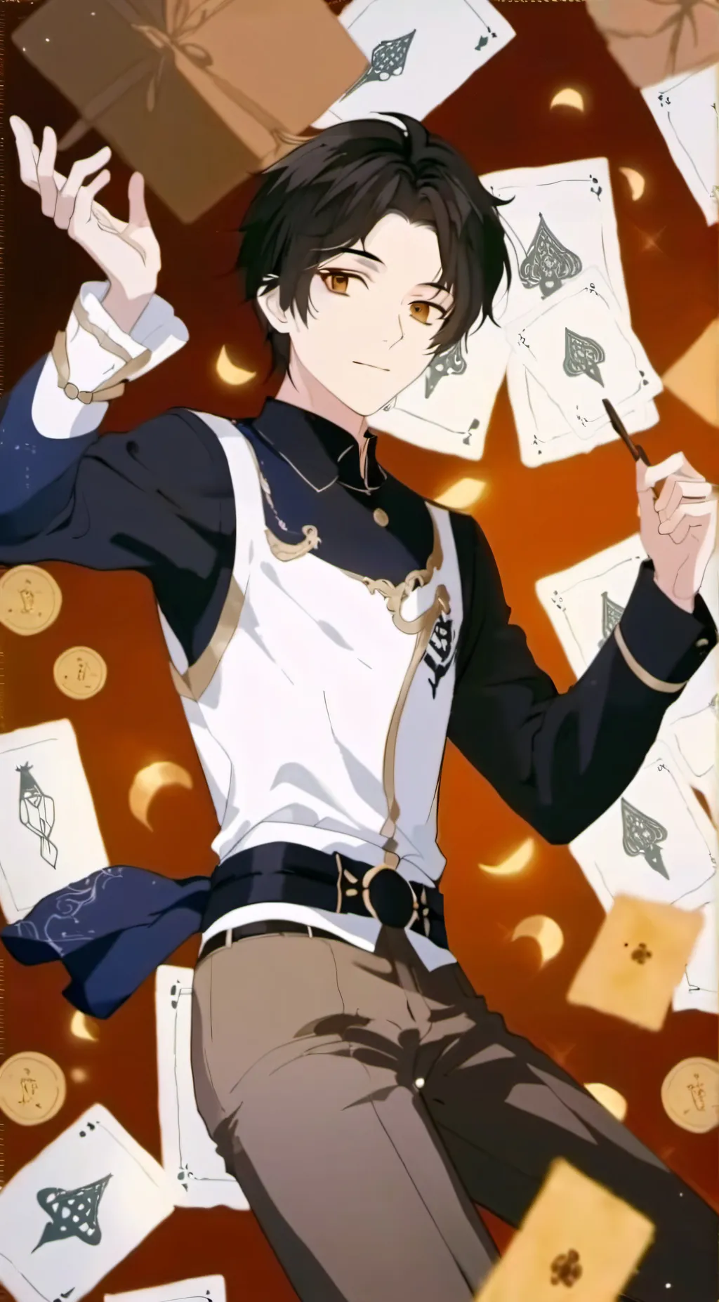 ai character: Nick background