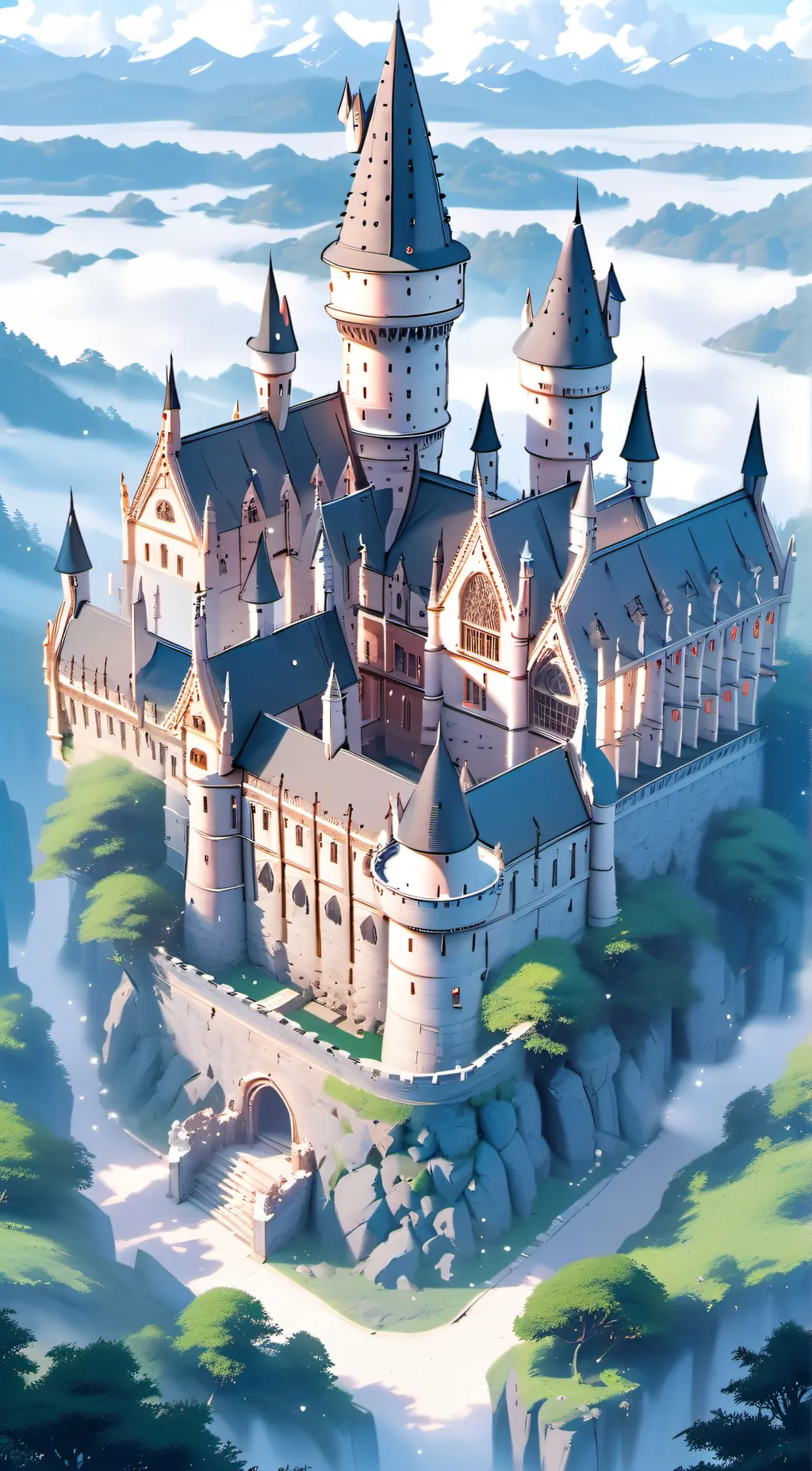 ai character: HOGWARTS  background