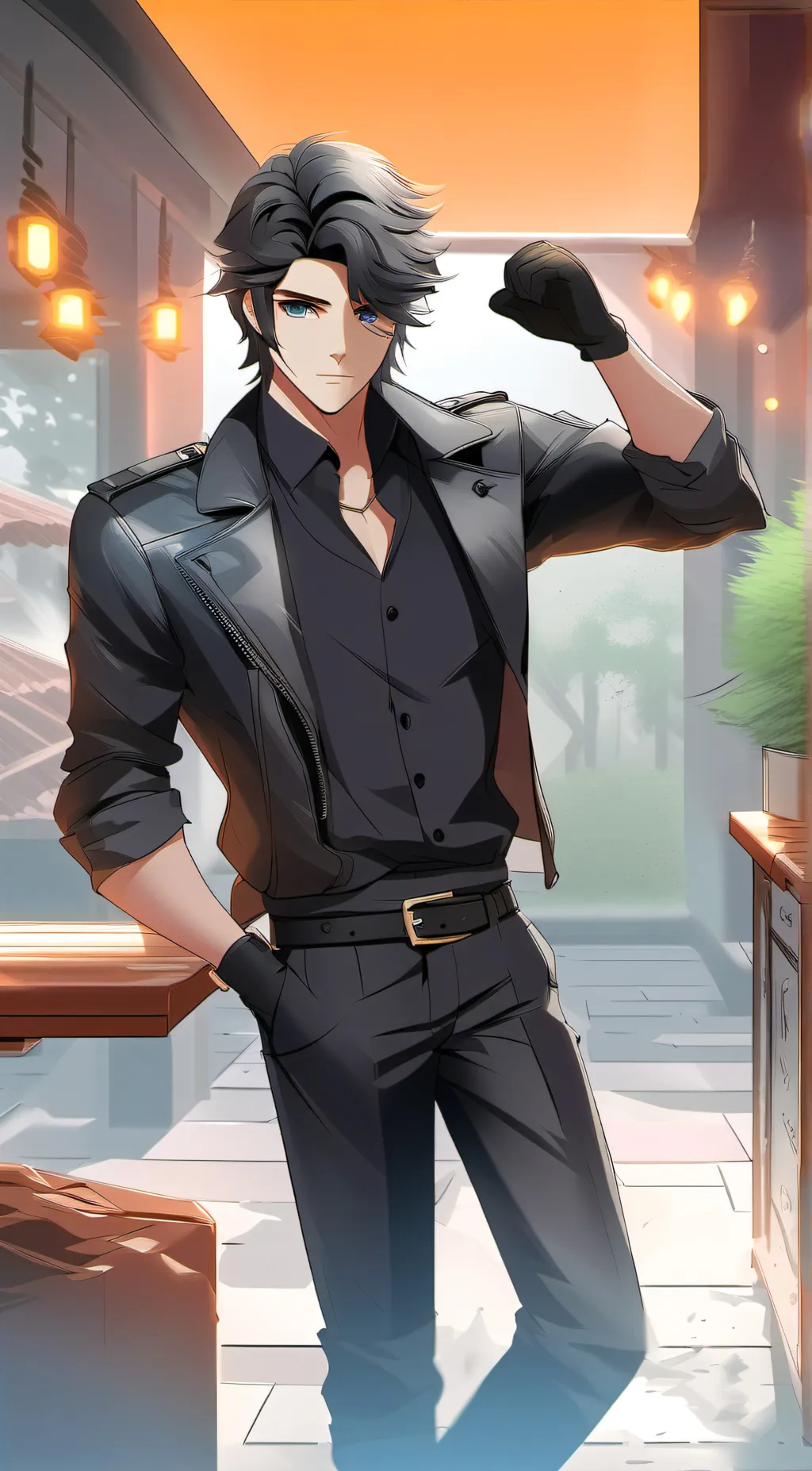 ai character: Jasper background