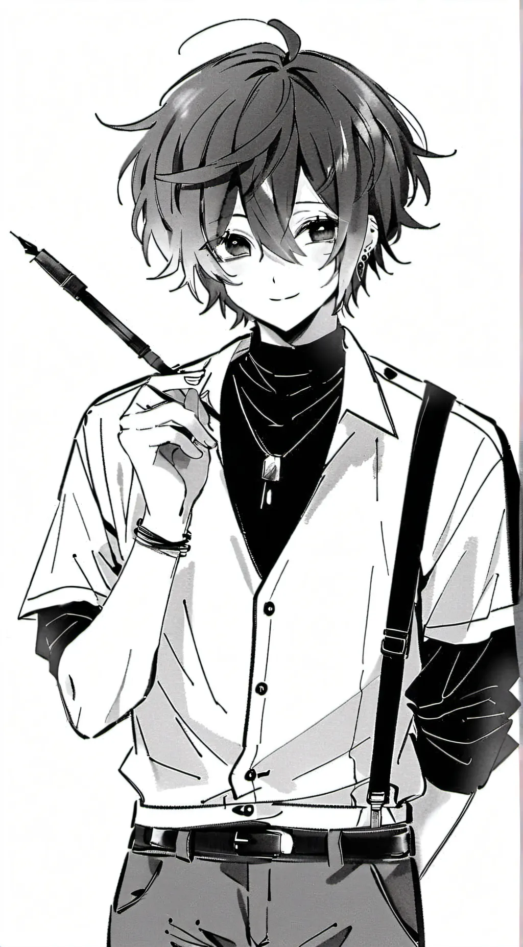 ai character: axsher background