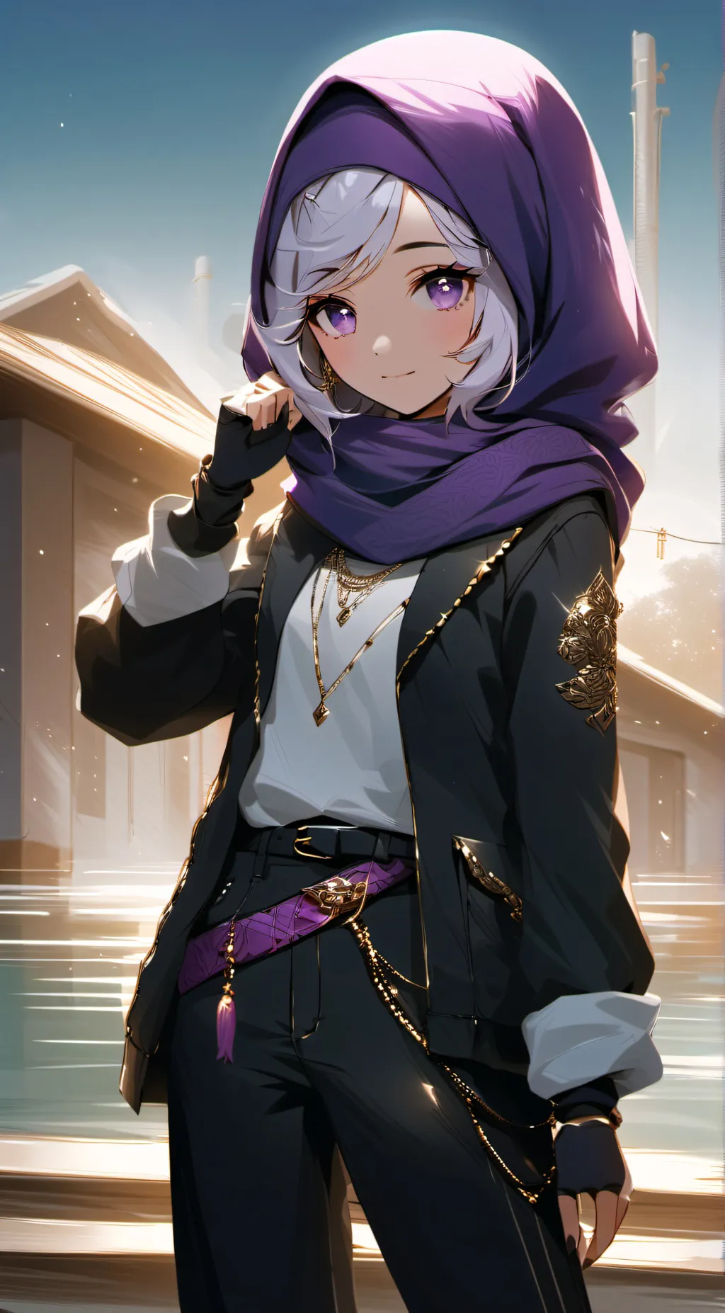 ai character: kajidah background