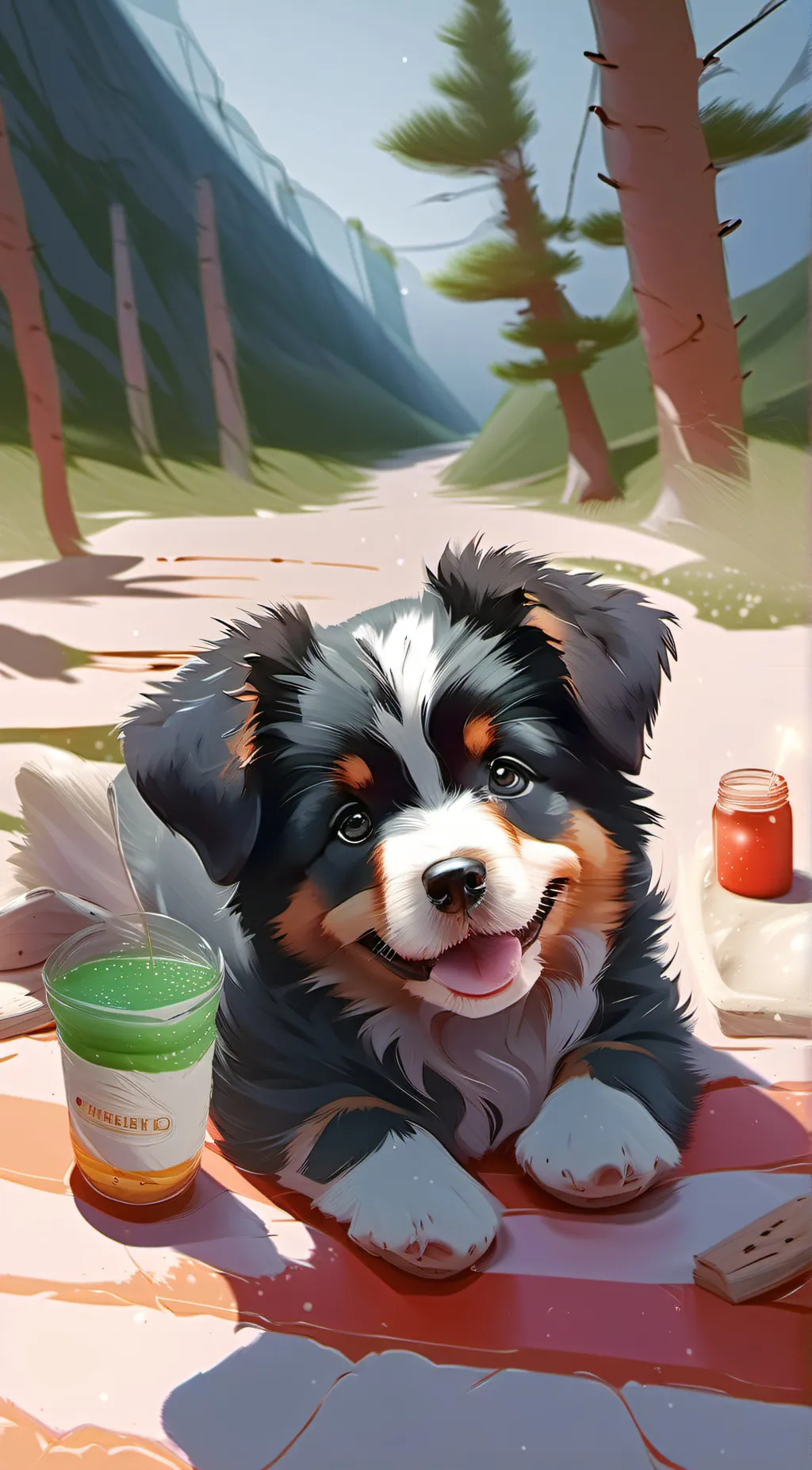 ai character: MHA !!! :D background