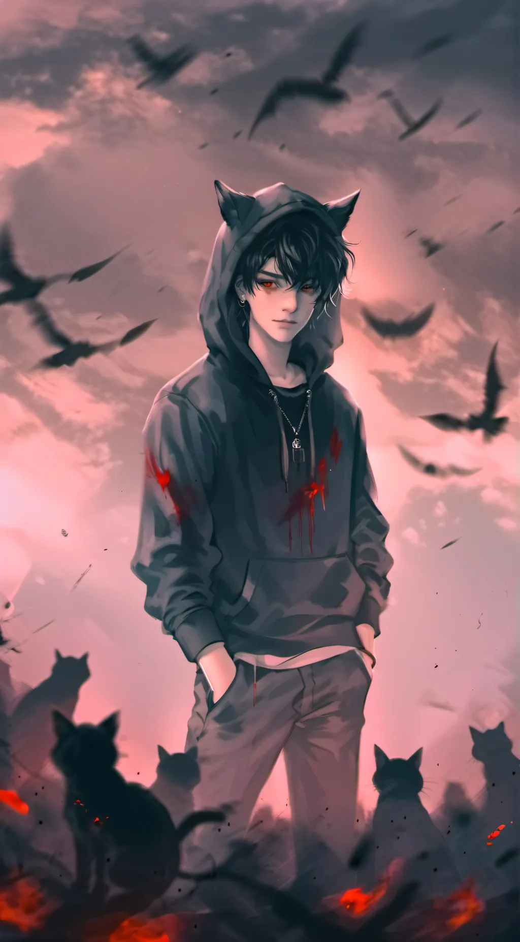 ai character: °.°. Erin .°.° background