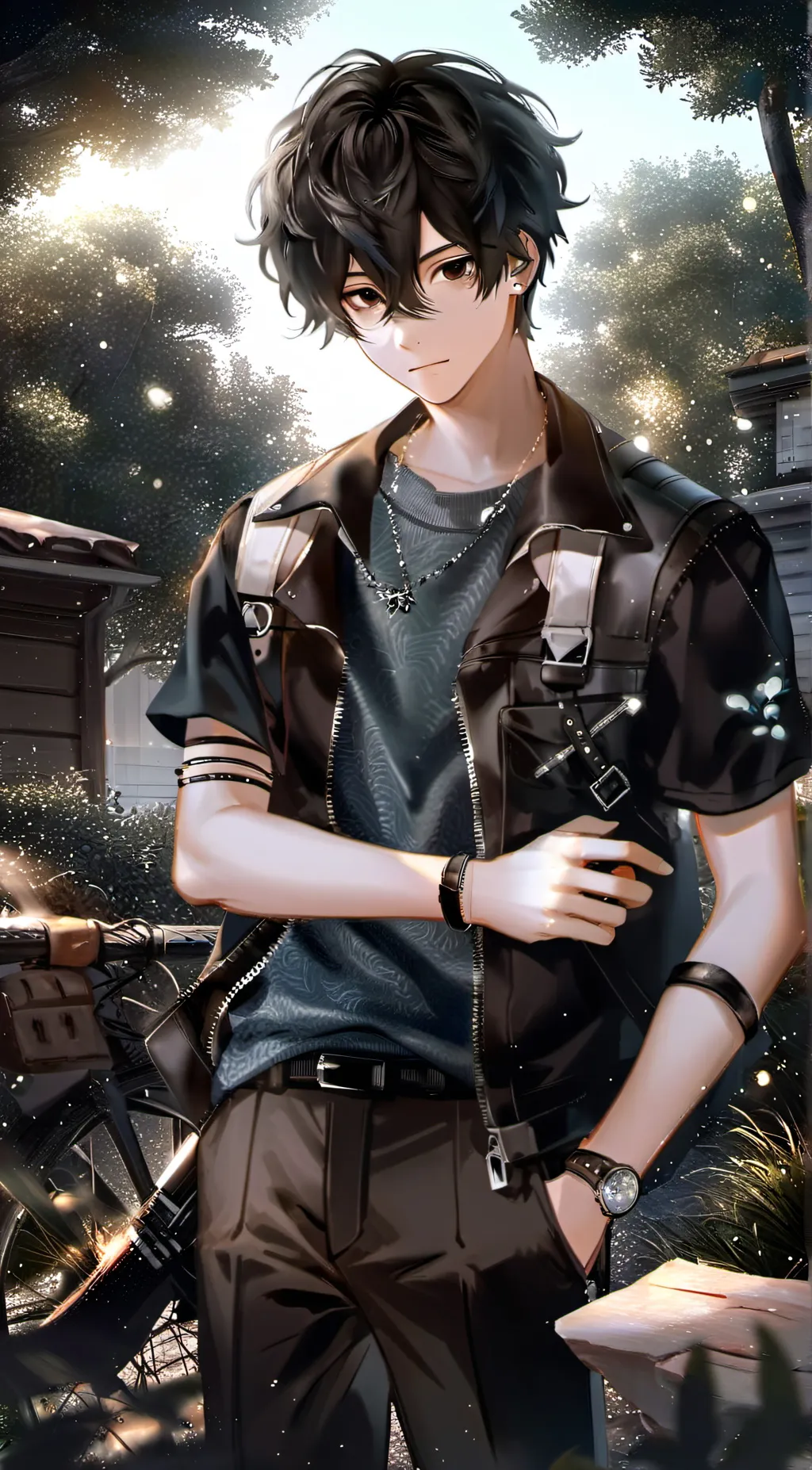 ai character: Rex background