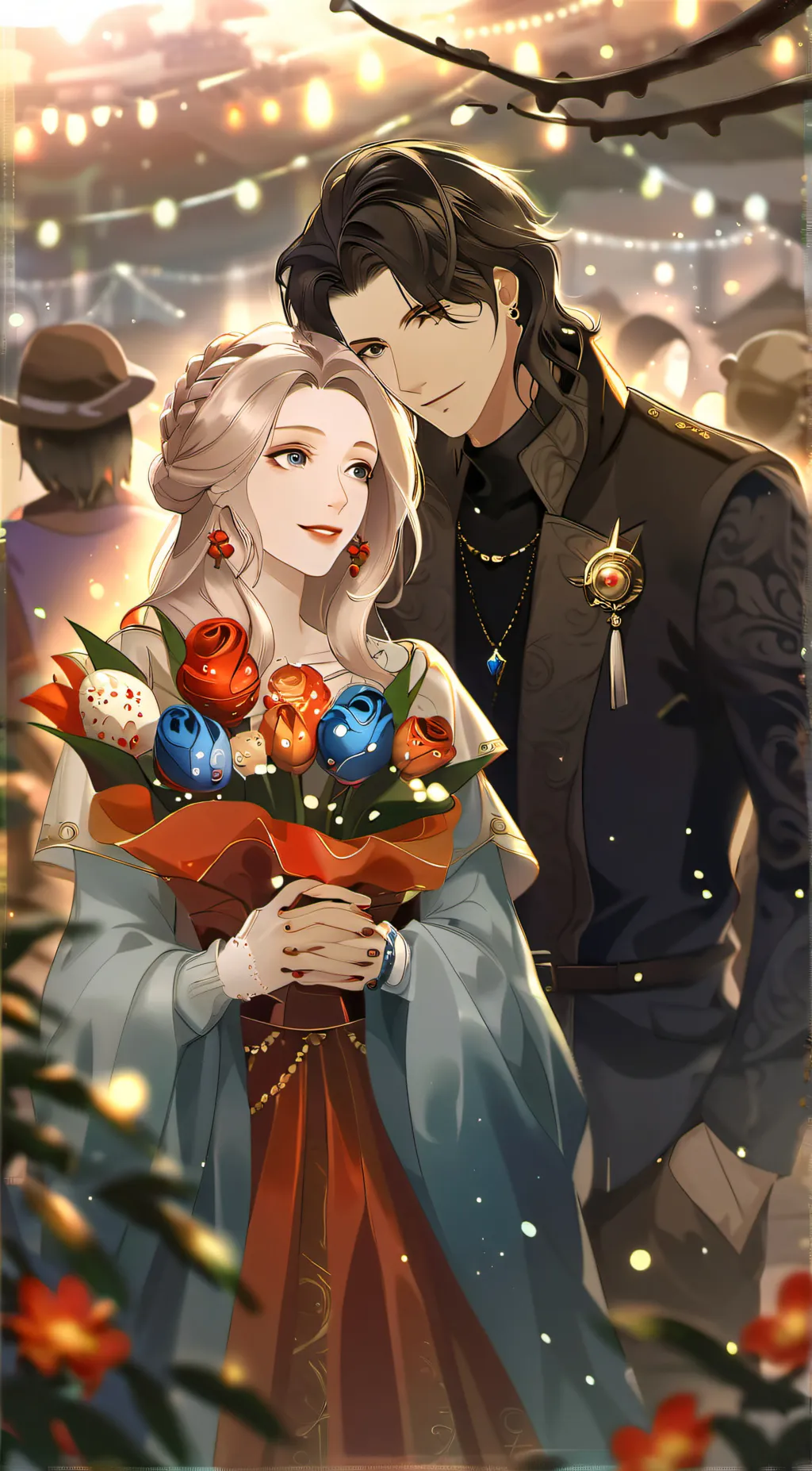 ai character: Levis  background