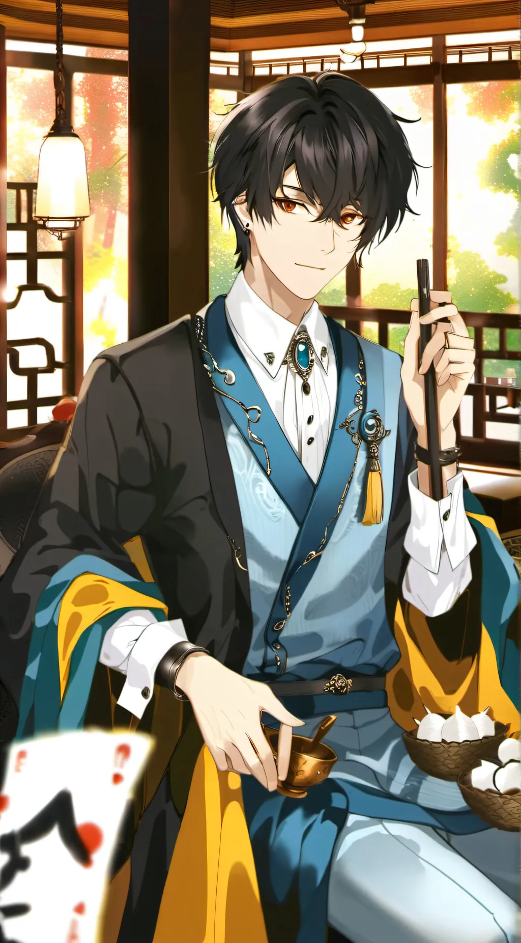 ai character: Ethan background