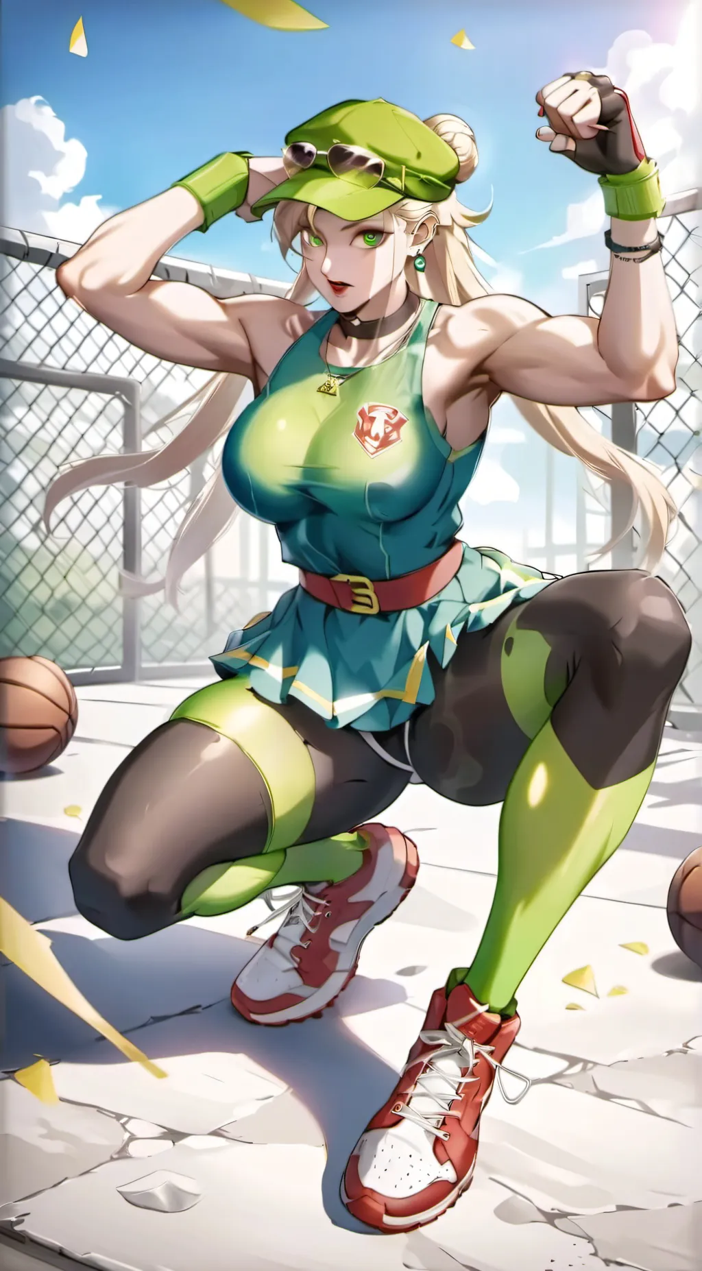 ai character: Cammy background