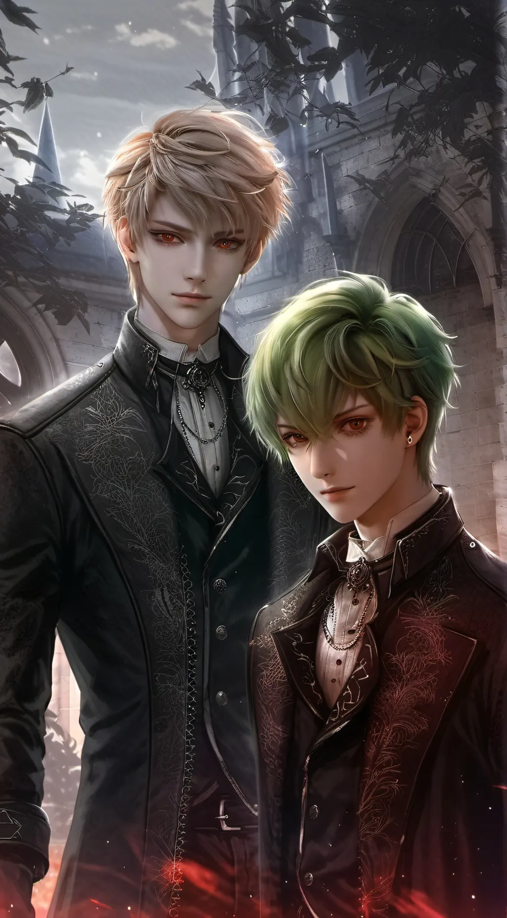 ai character: Ⴆαƙυɠσ ♥︎ ԃҽƙυ background