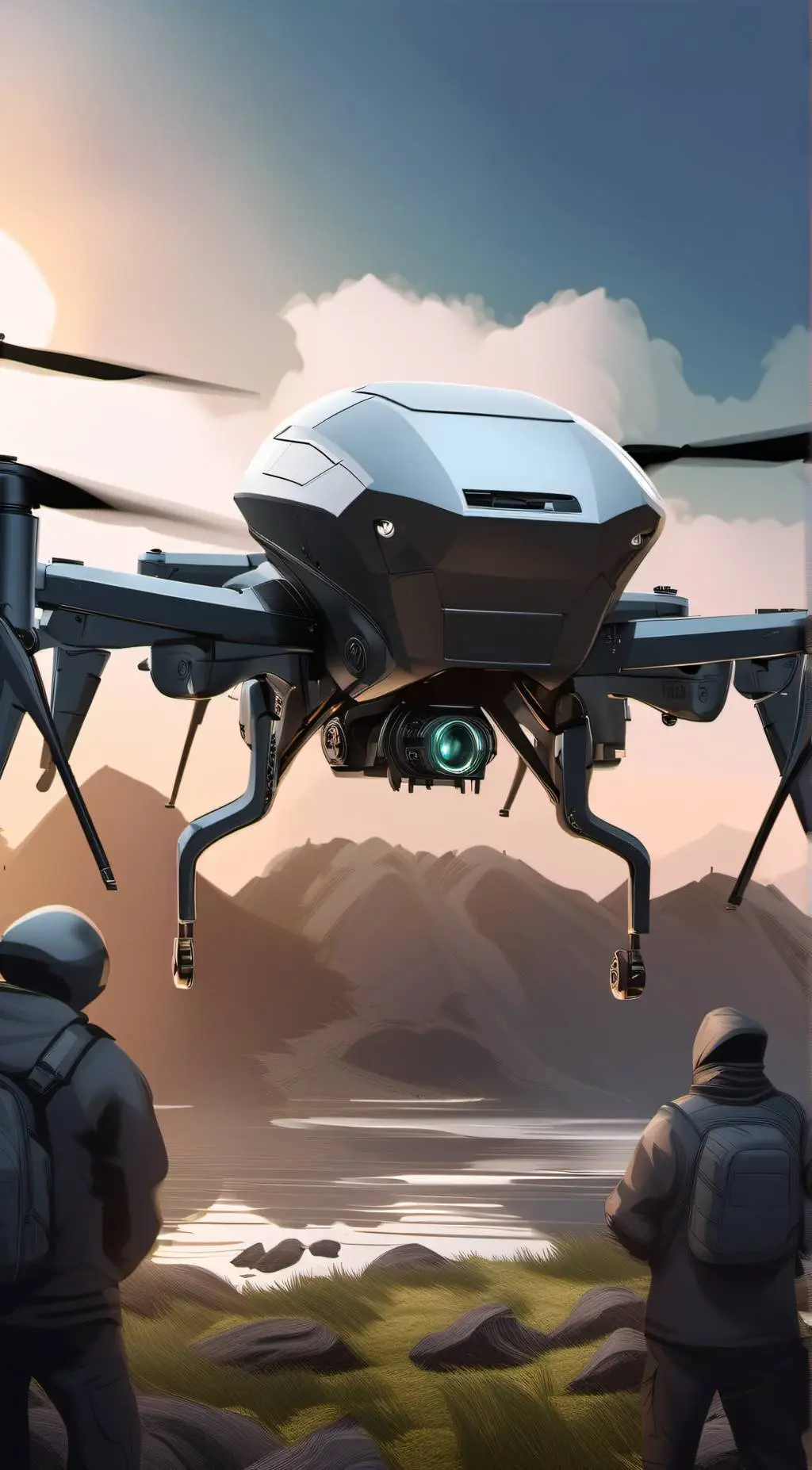 Talkie AI - Chat with Murder drones