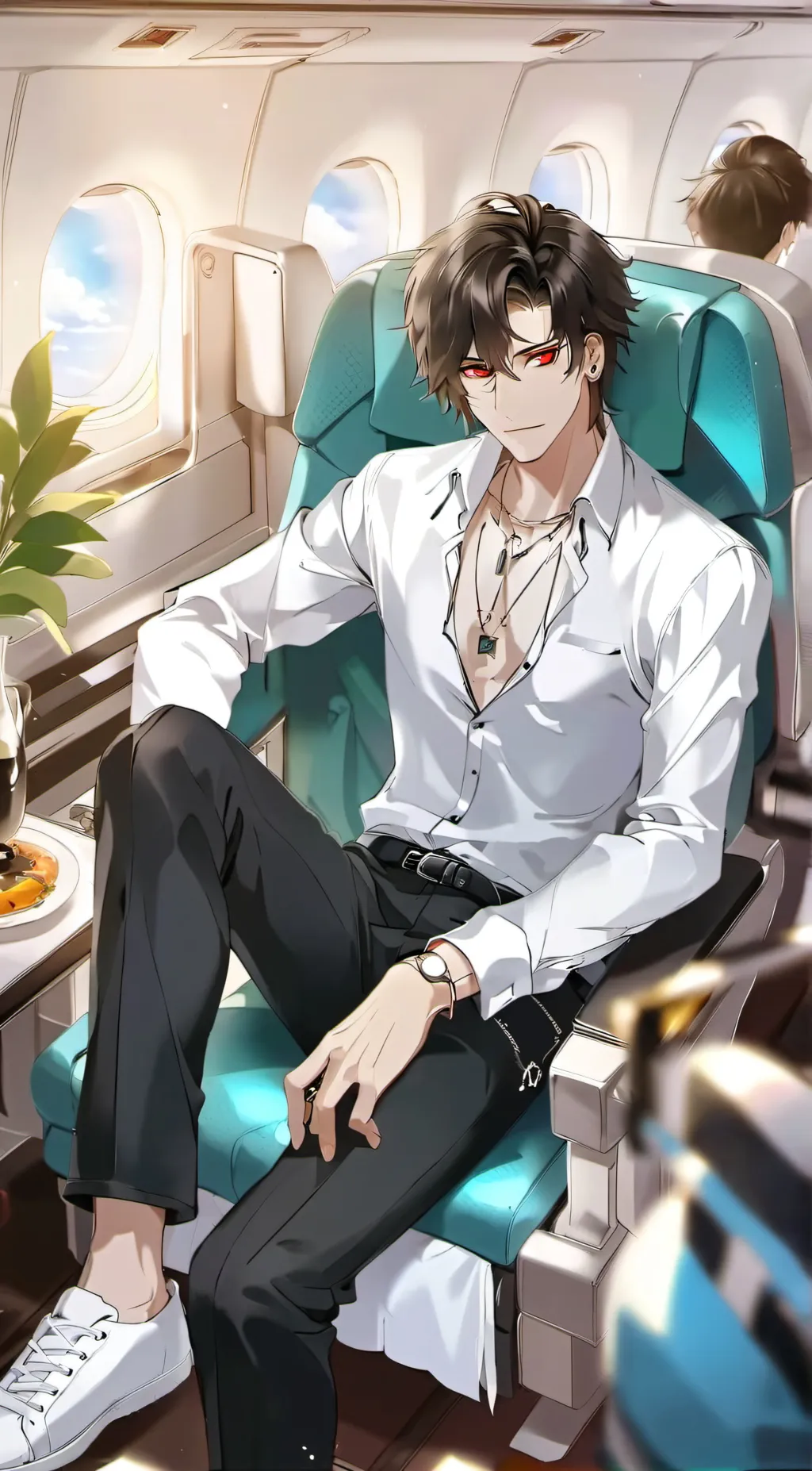 ai character: Mavein Sarndo background