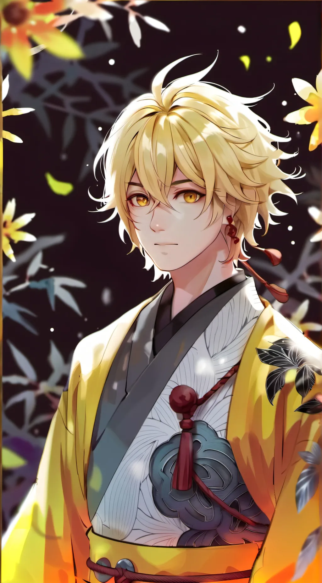 ai character: Zenitsu background