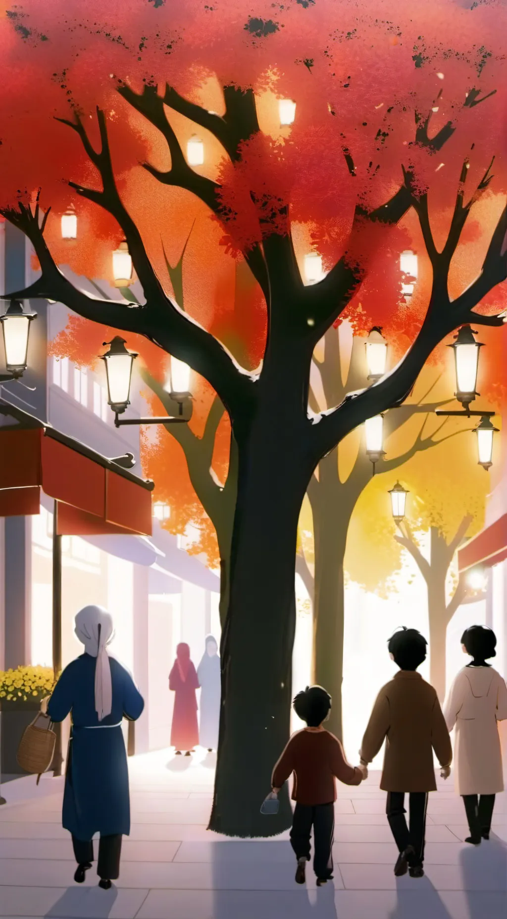 ai character: make  any story background