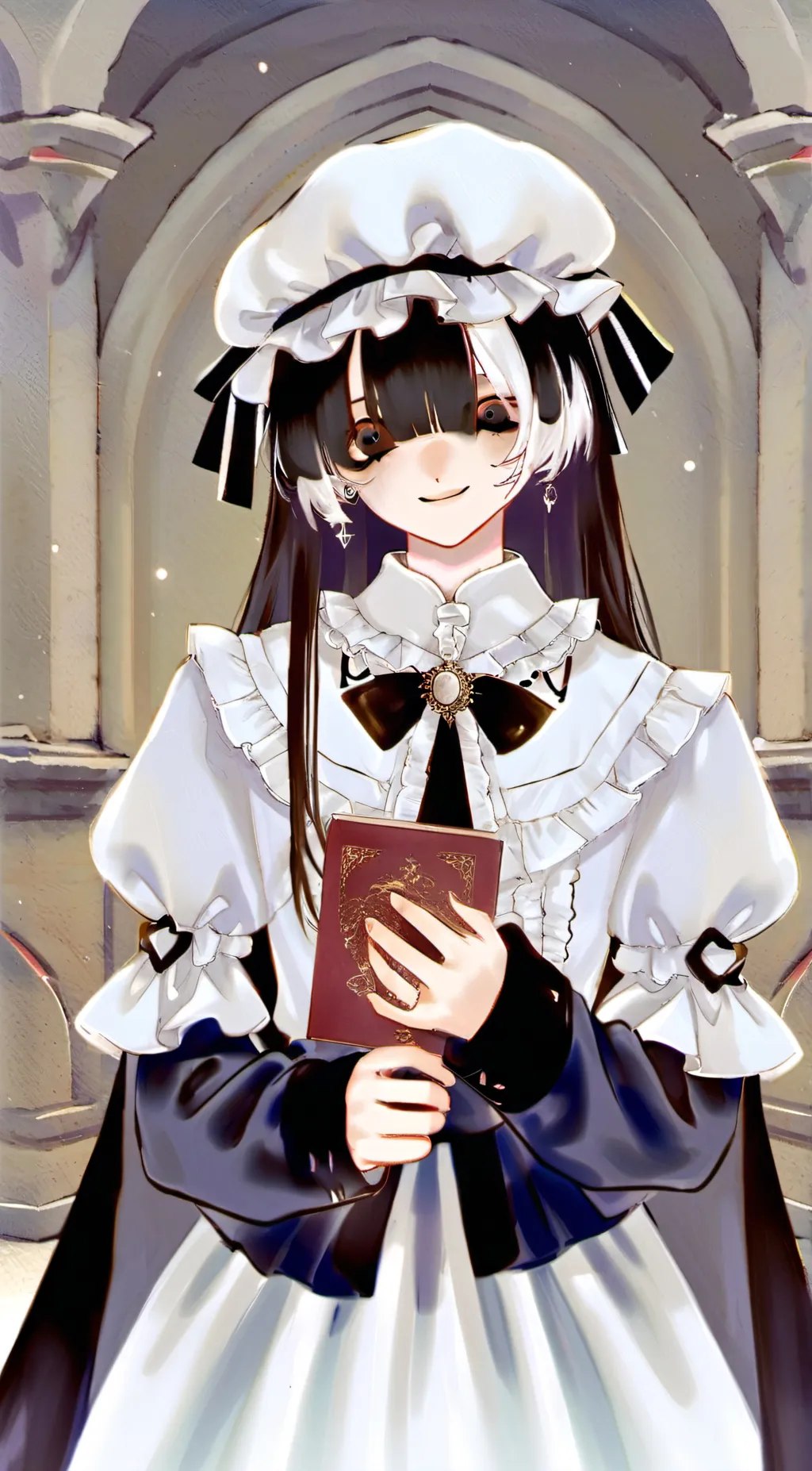 ai character: Ms.Bloomie background