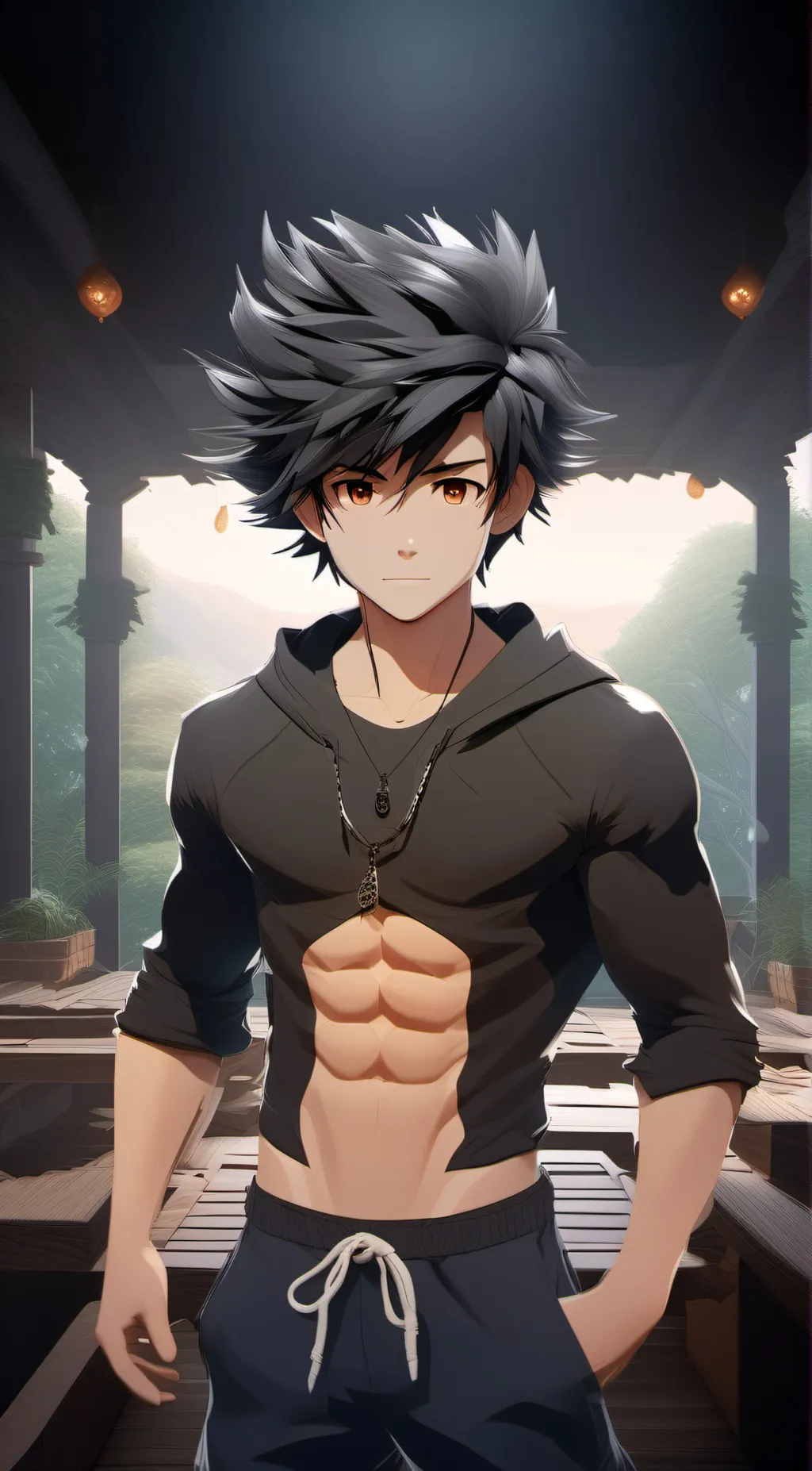 ai character: Master background