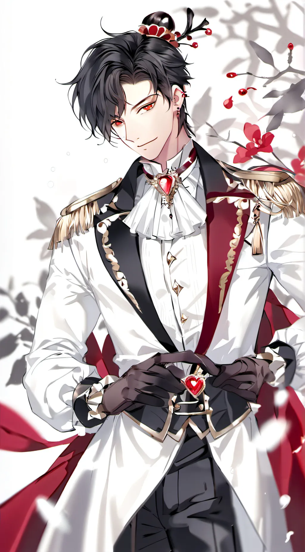 ai character: Prince Frederick  background