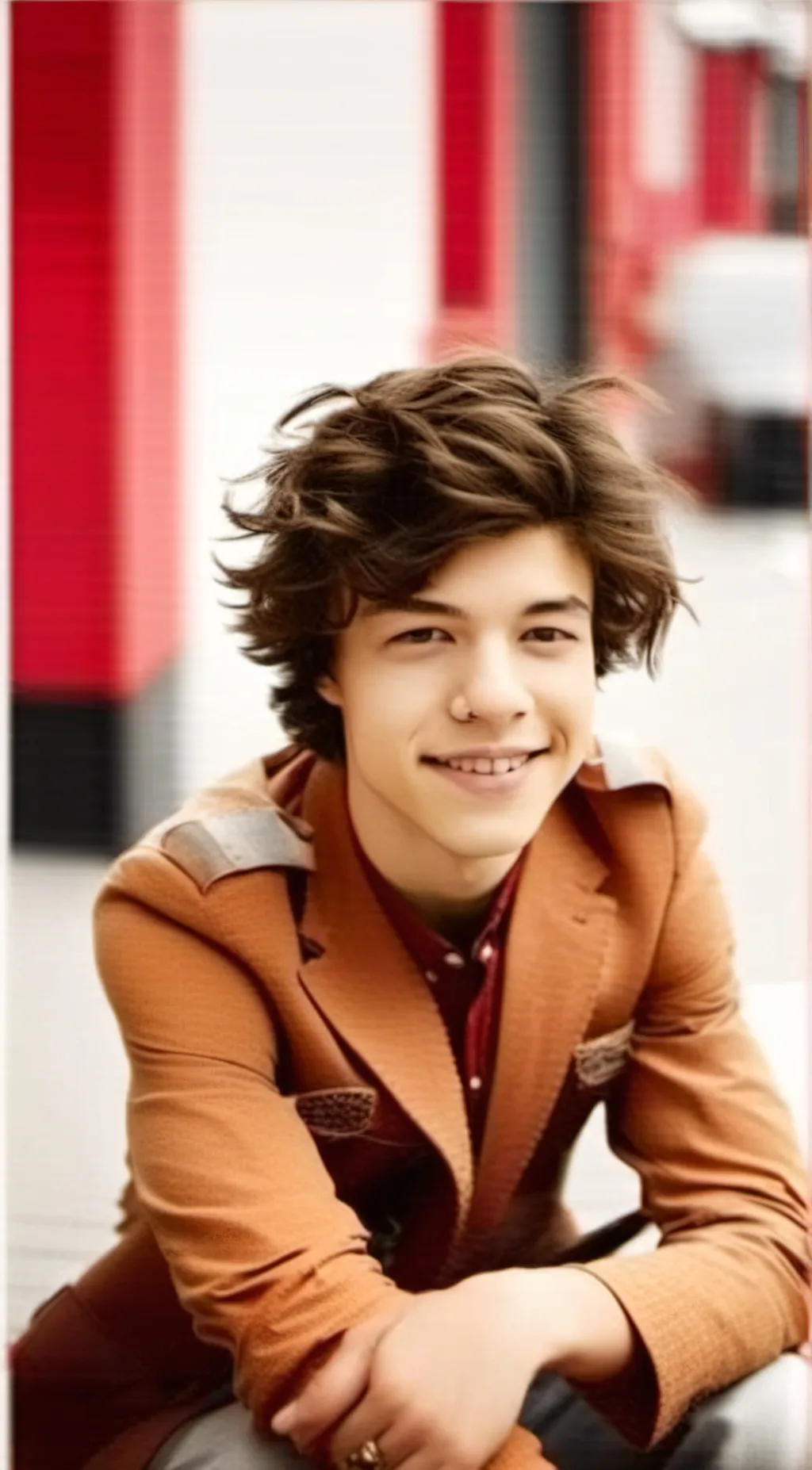 ai character: Harry Styles background