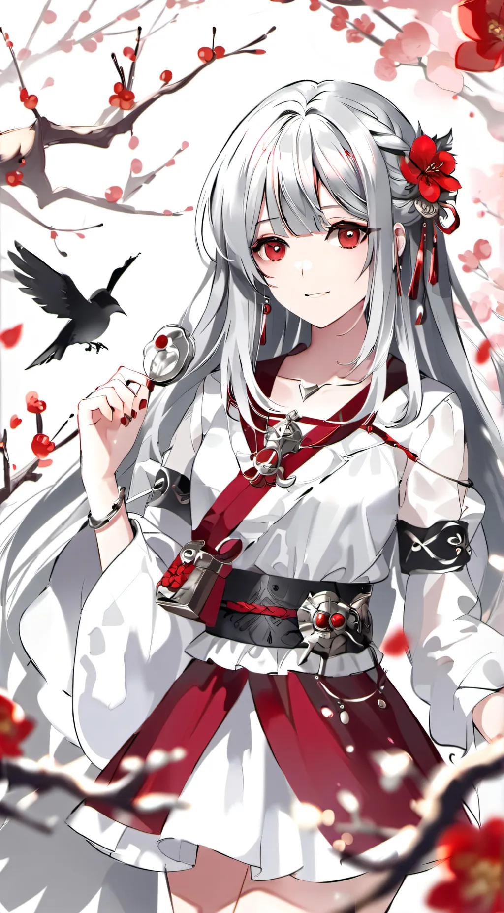 ai character: Jennie  background