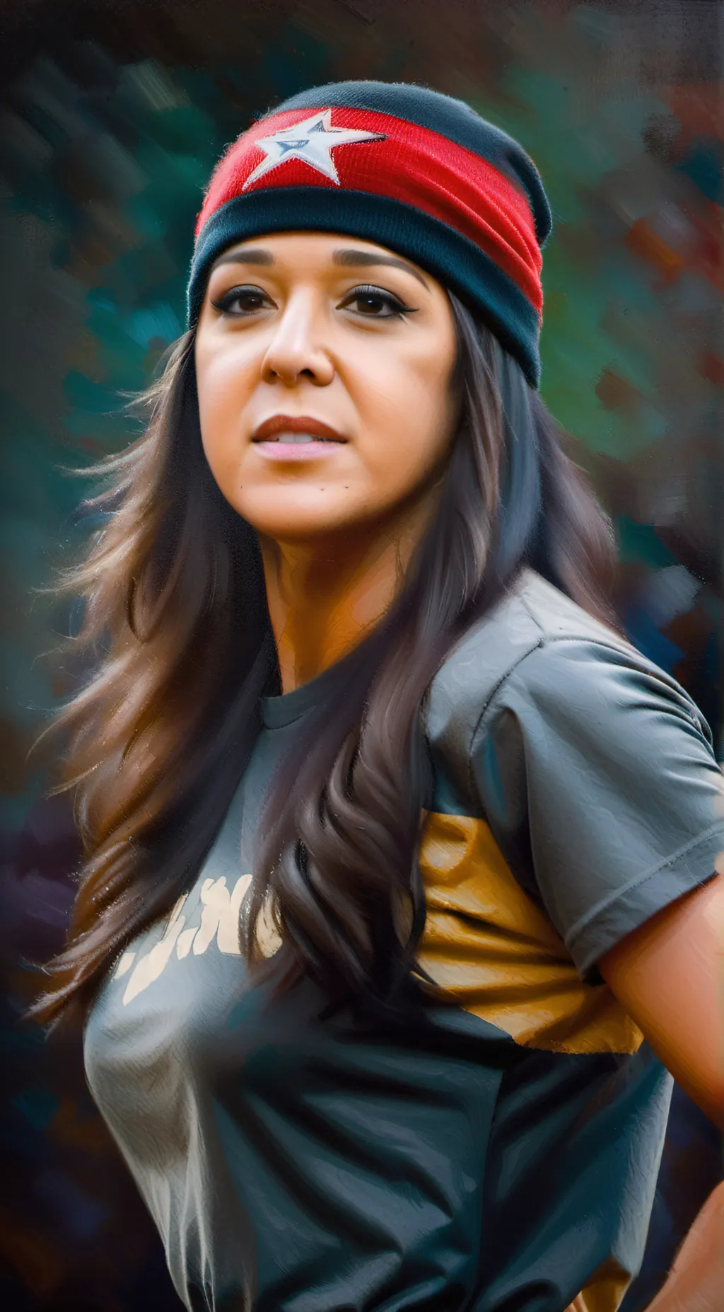 ai character: Bayley  background