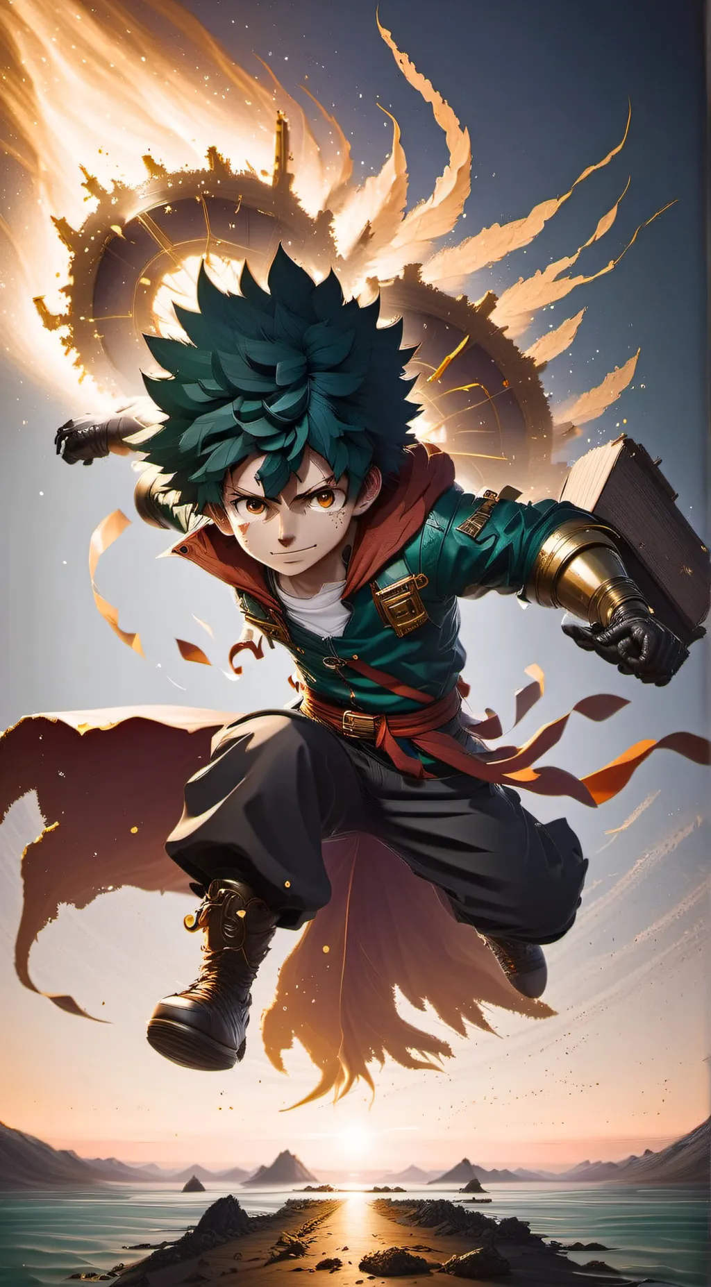 ai character: Izuku background
