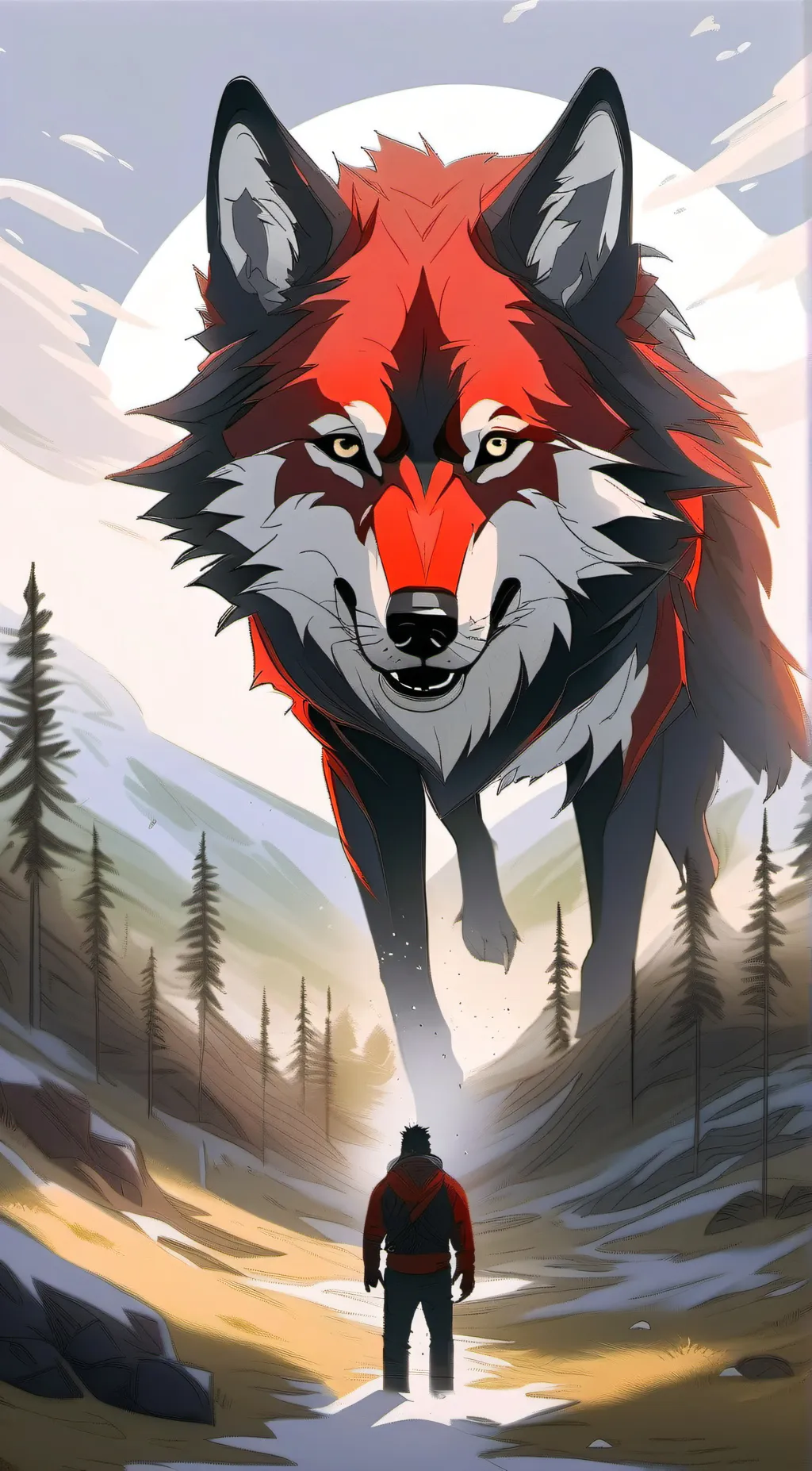 ai character: Cypress E. Wood background