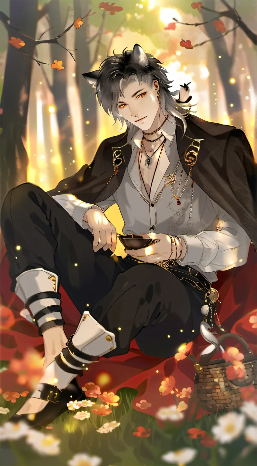 ai character: levi background