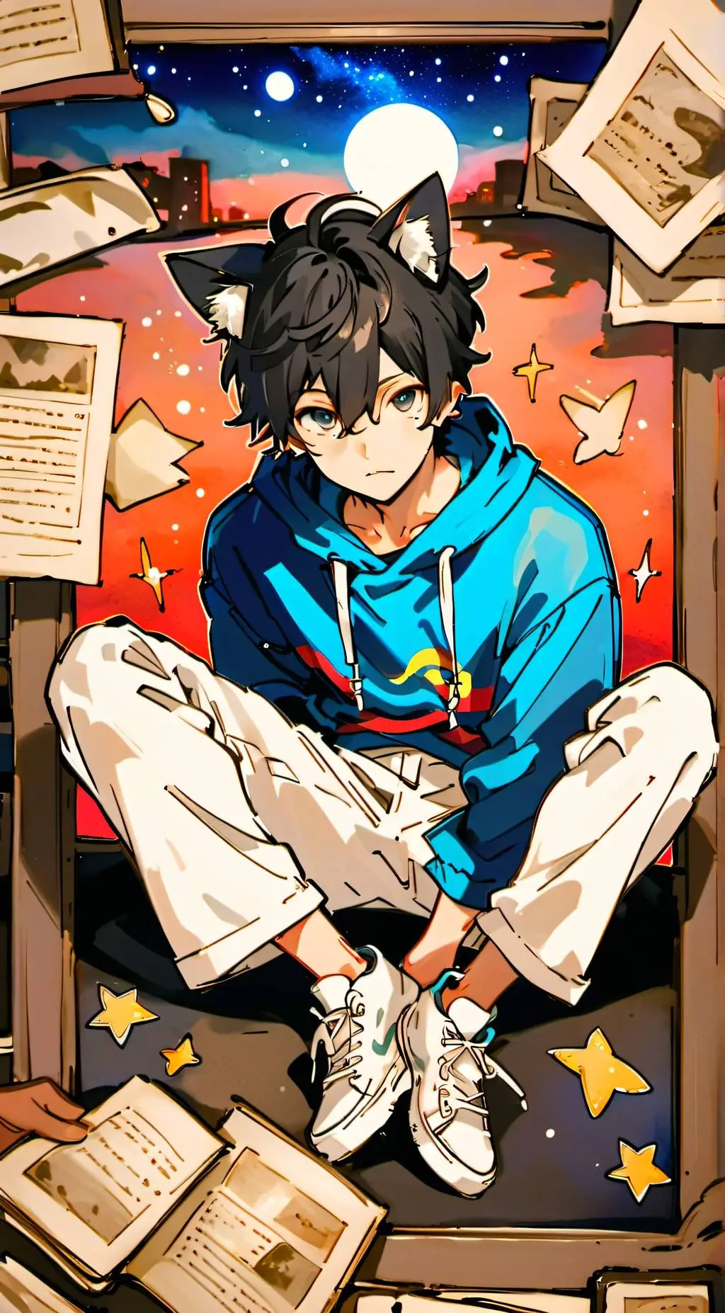 ai character: Jamie background