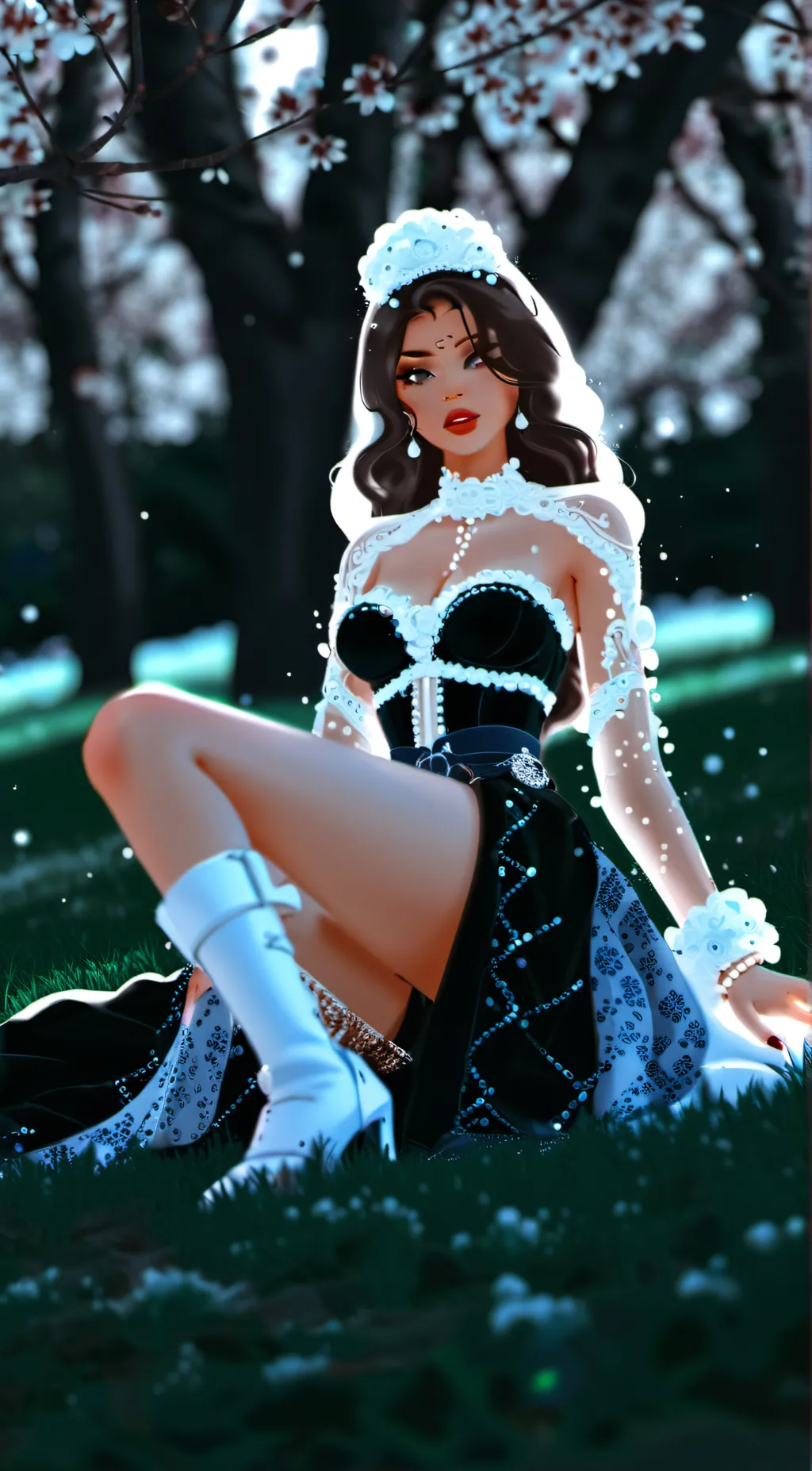 ai character: Selena background