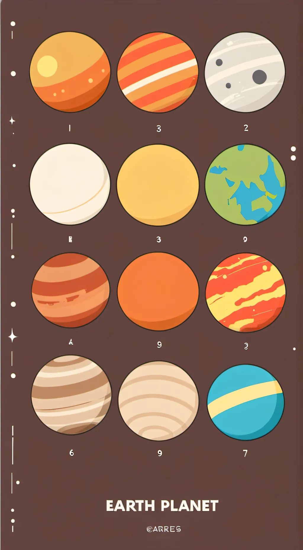 ai character: Solarballs background