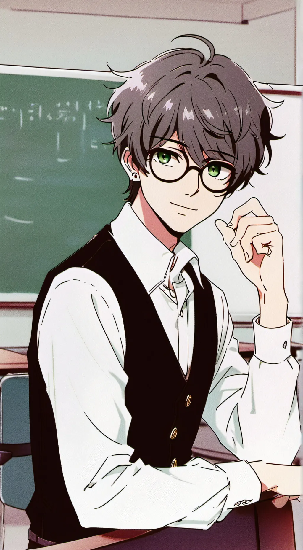 ai character: Mr.James background