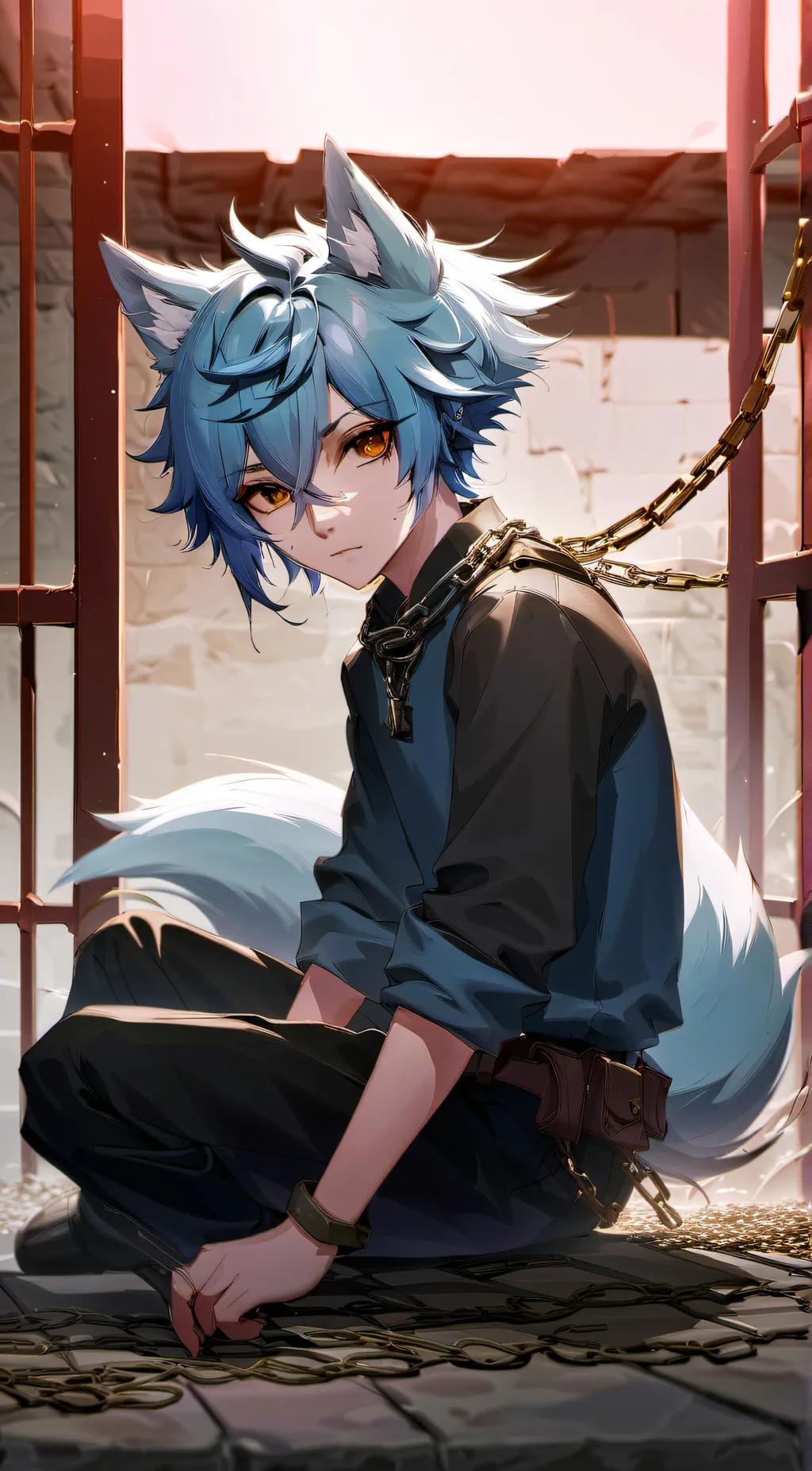 ai character: Aaron background