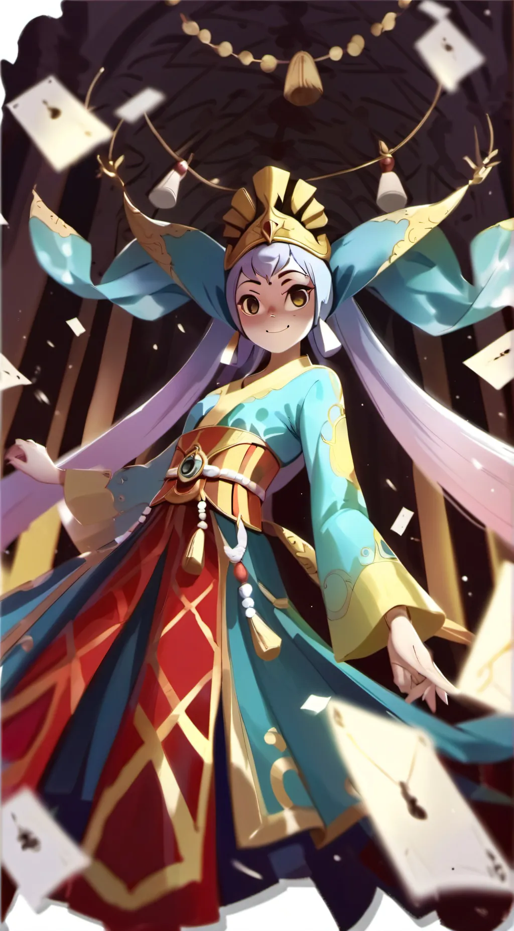 ai character: stich lover background