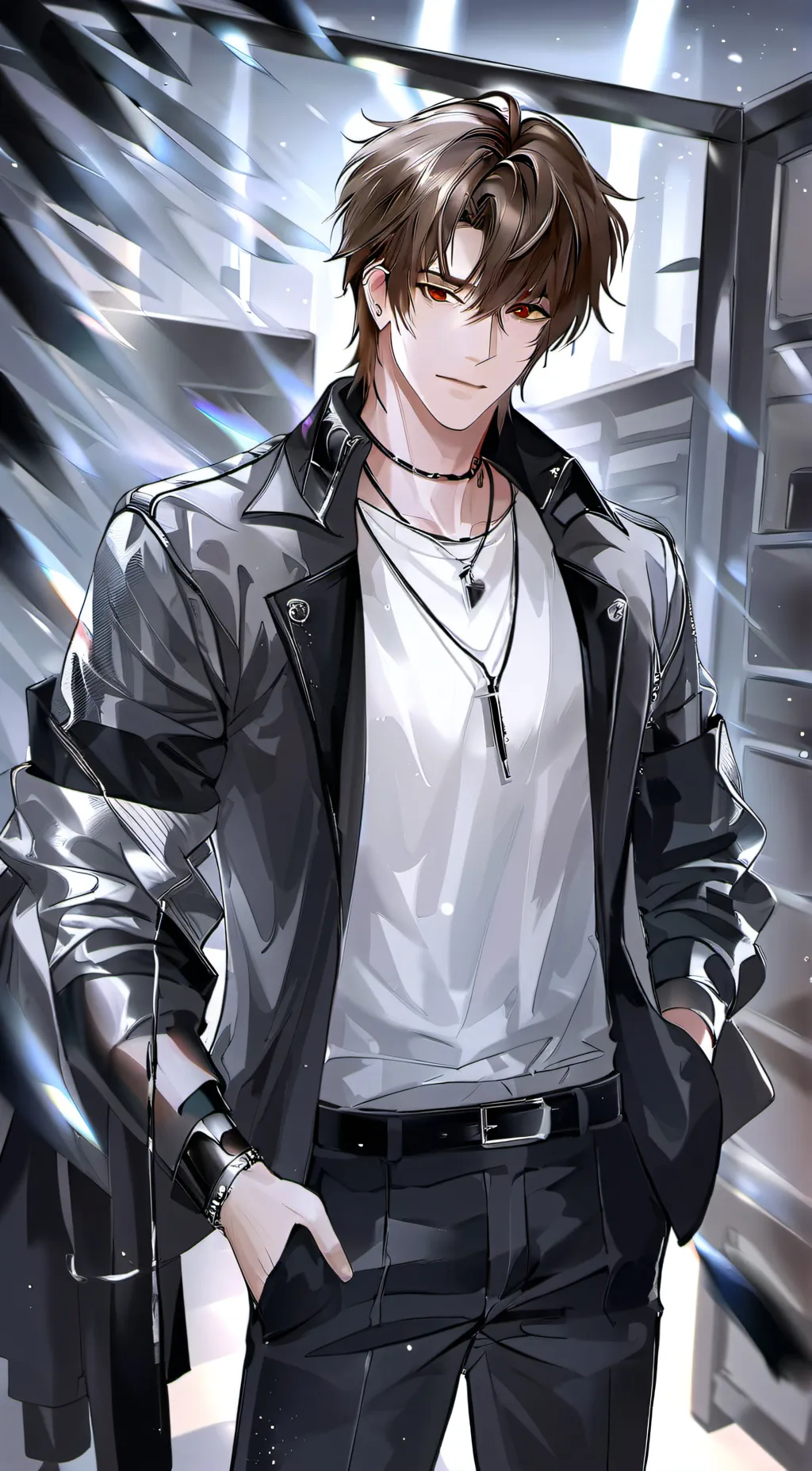 ai character: hunter  background