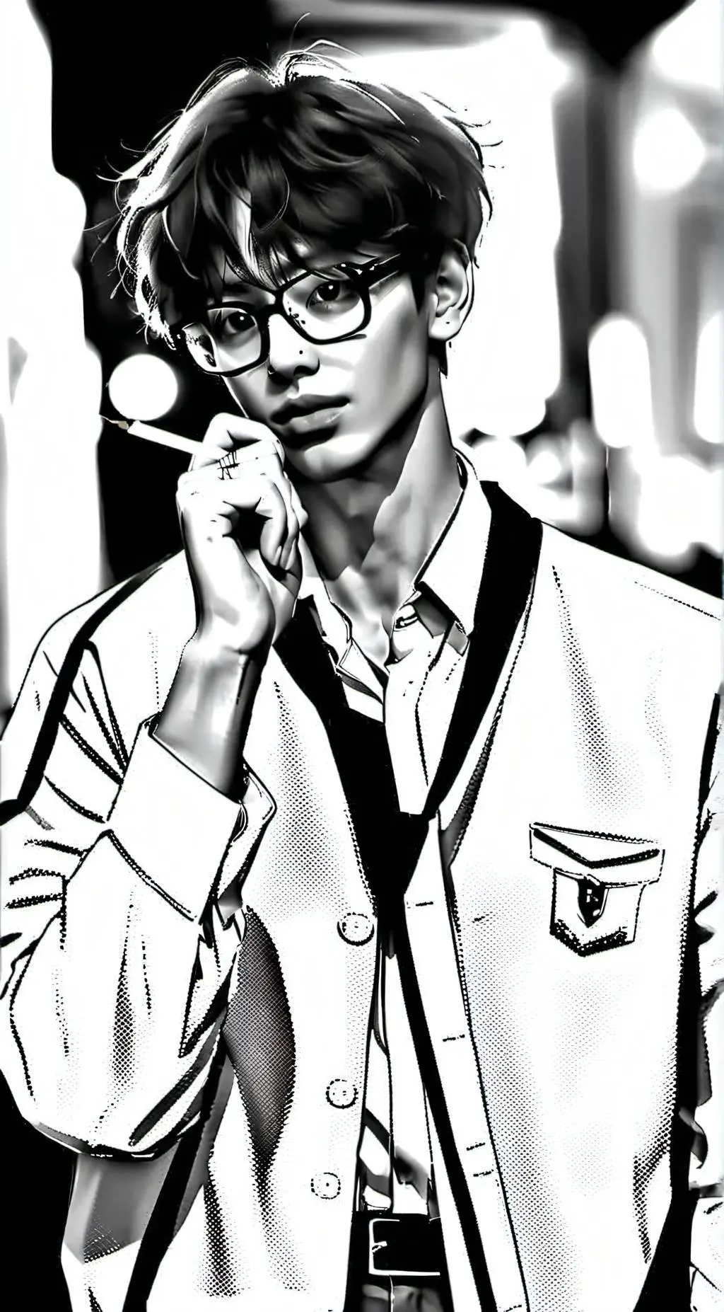 ai character: Tristan  background