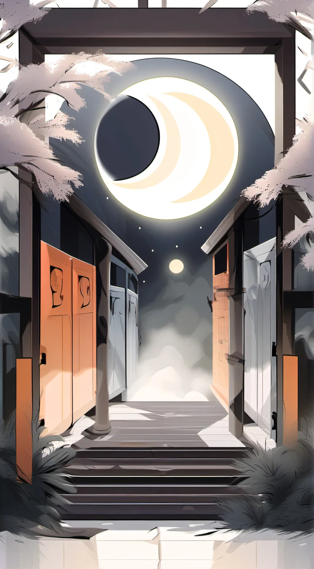 ai character: smiling critters!! background