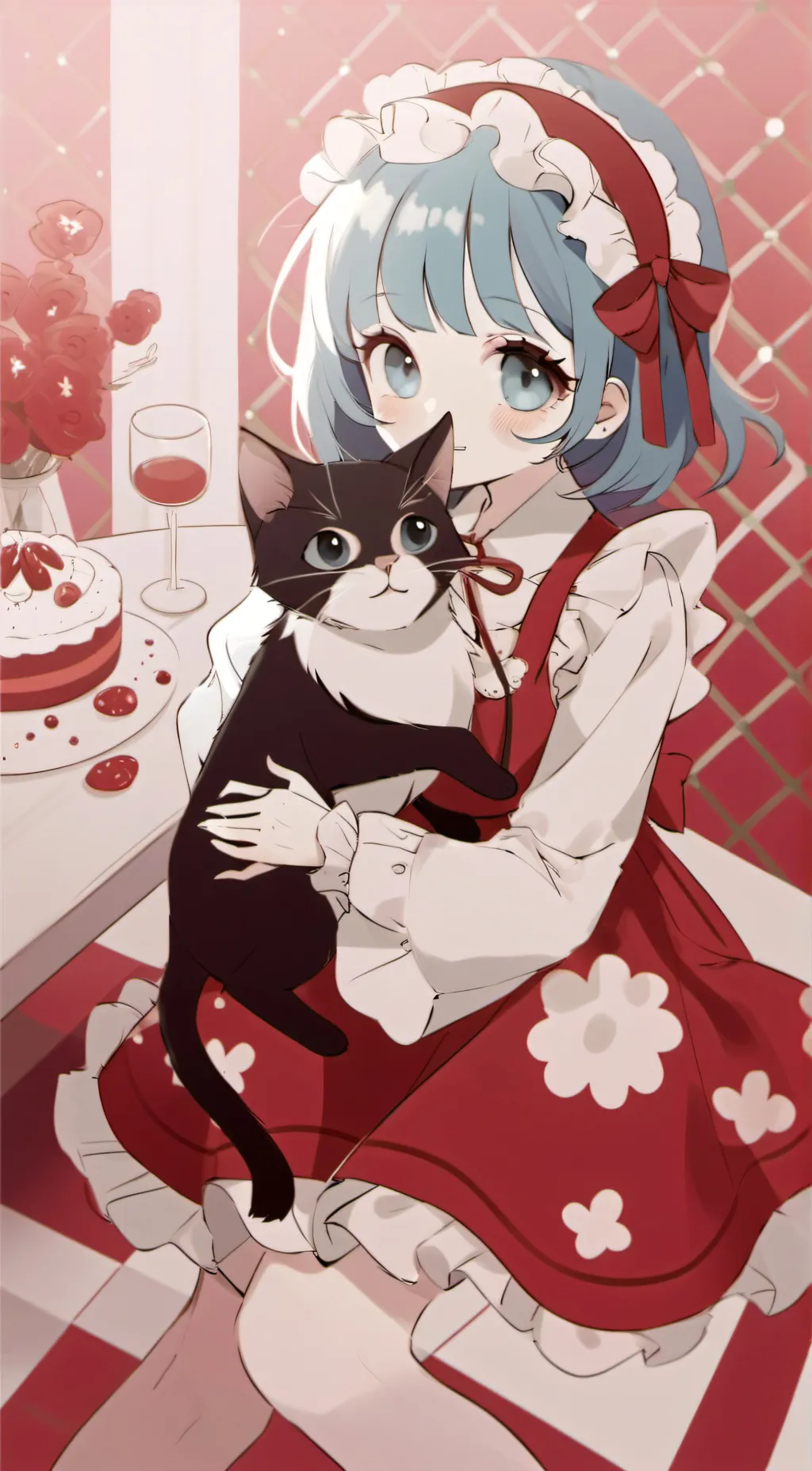 ai character: ✰✰Amber✰✰☺︎ background