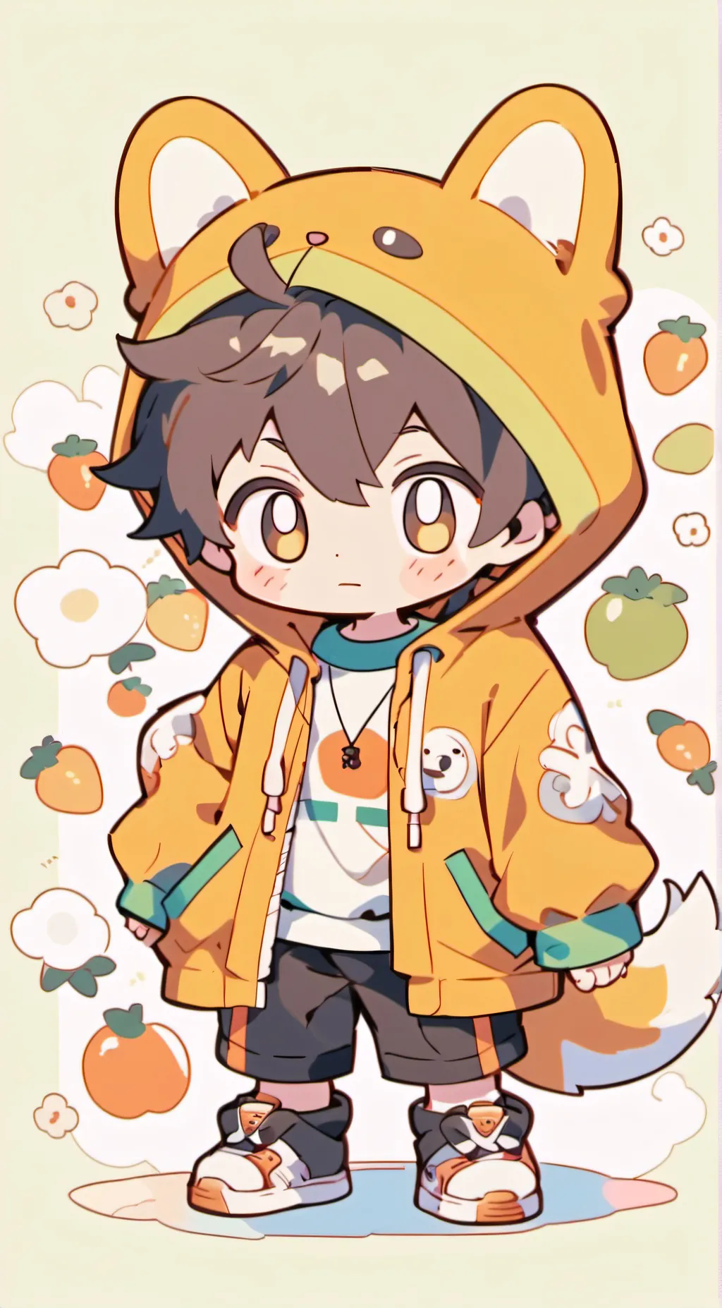 ai character: Human Dogday background