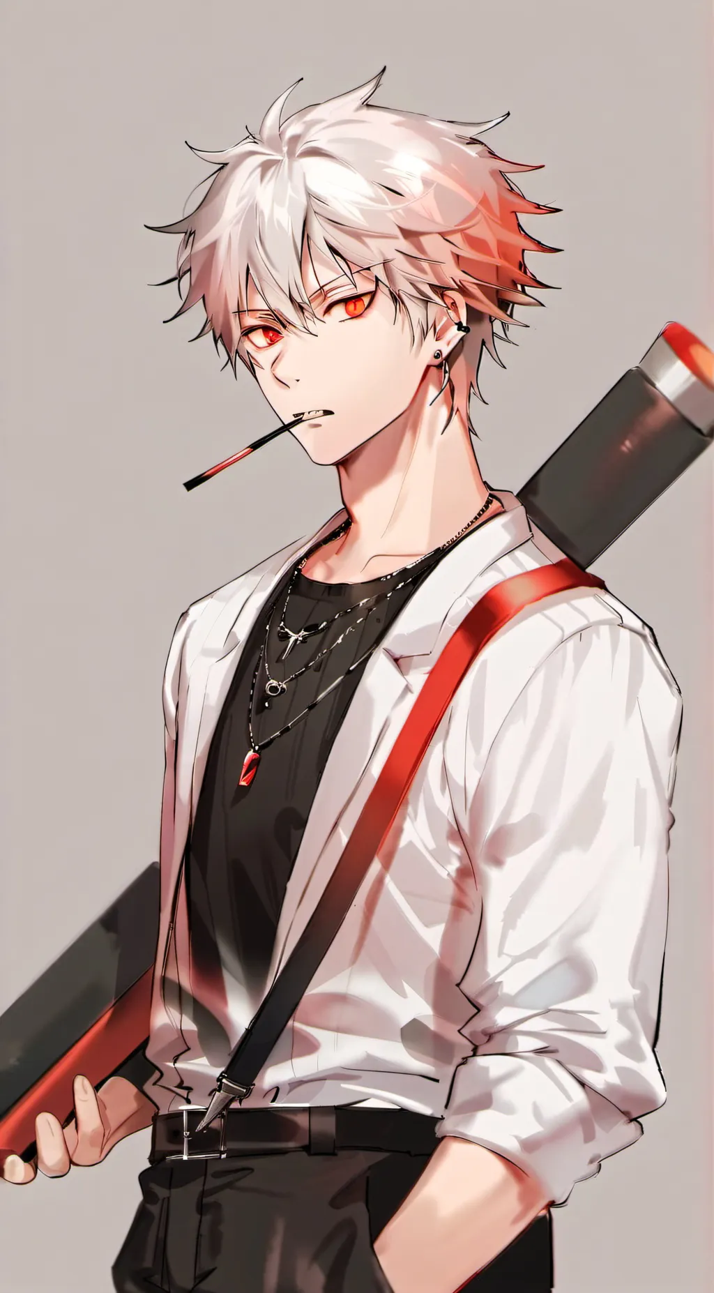 ai character: Katsuki Bakugo background